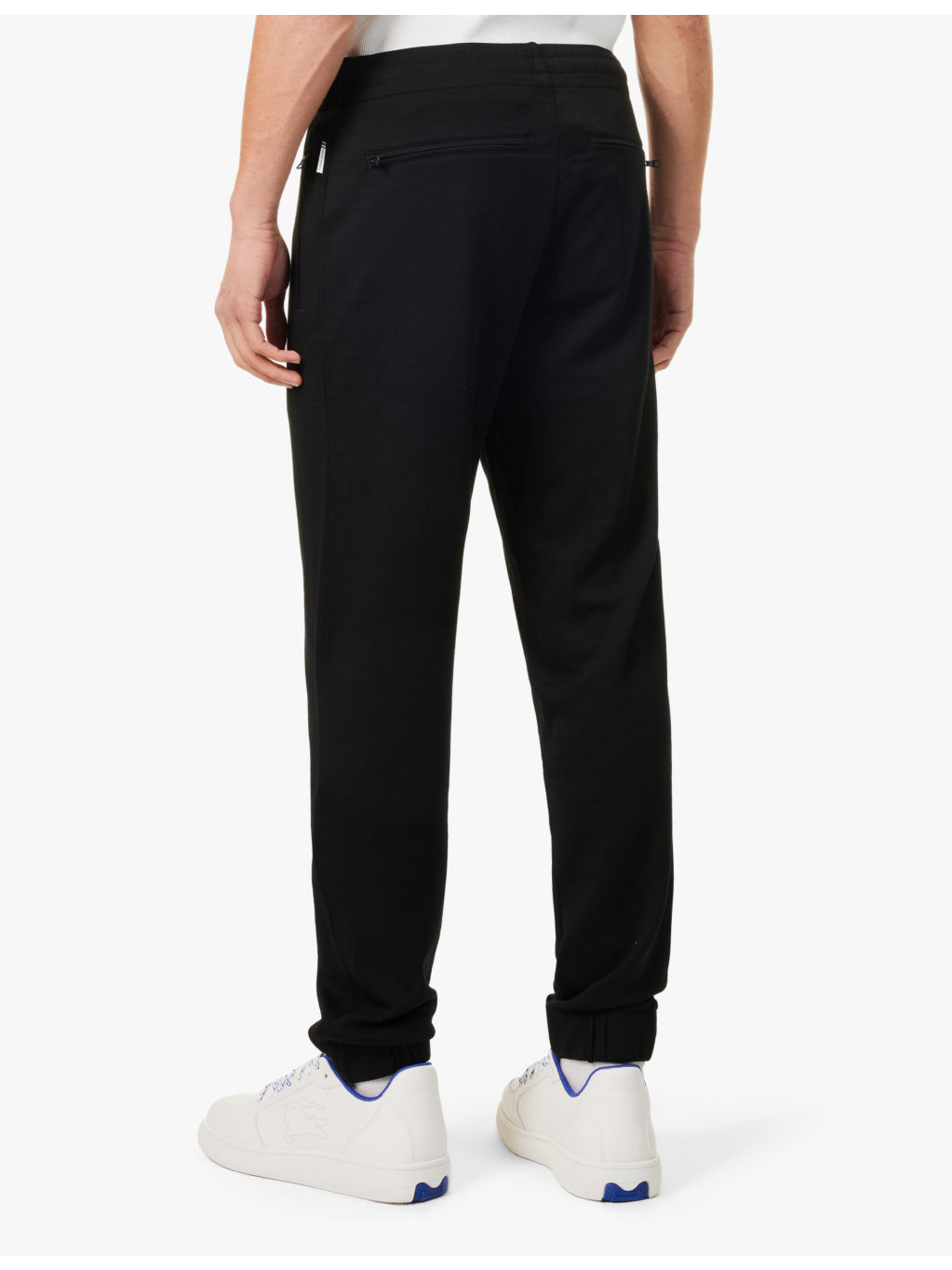 Struma tapered-leg wool-jersey jogging bottoms - 4