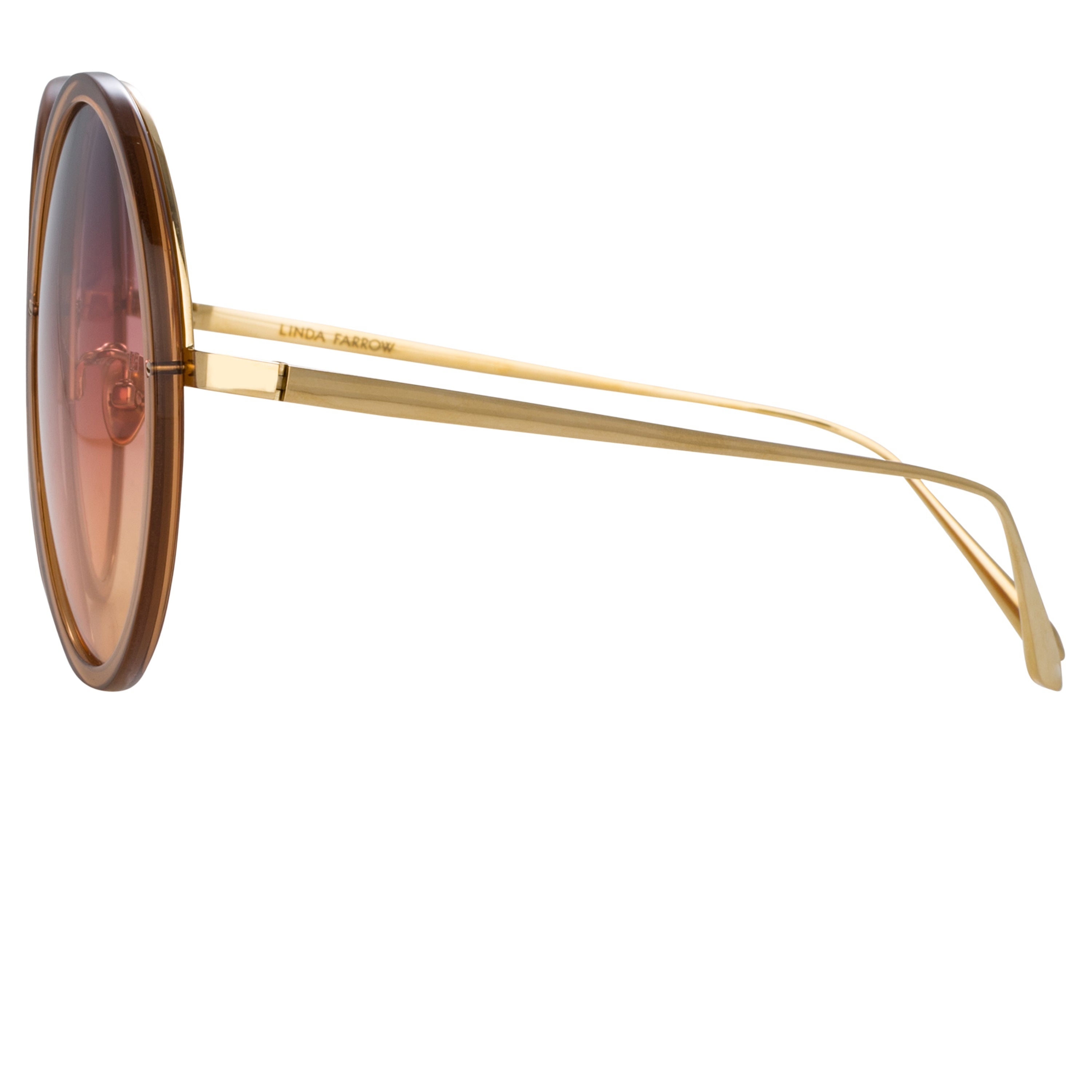 KEW OVERSIZED SUNGLASSES IN TOBACCO - 4