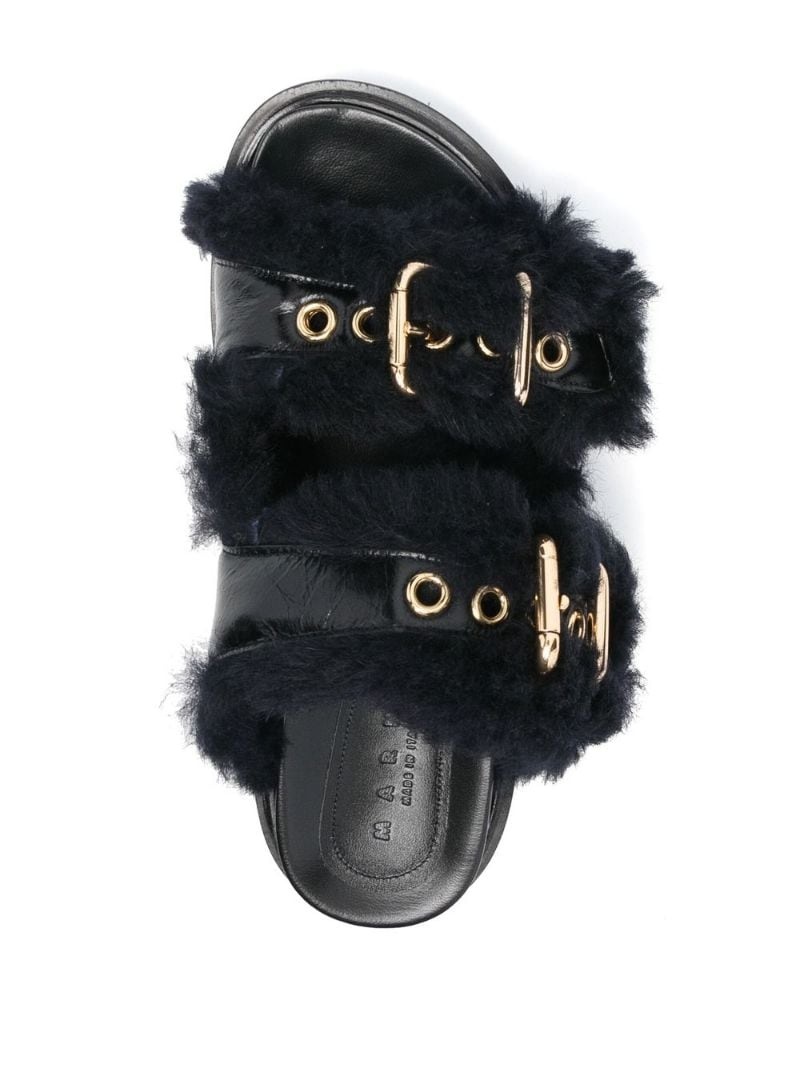 Fussbett shearling slides - 4