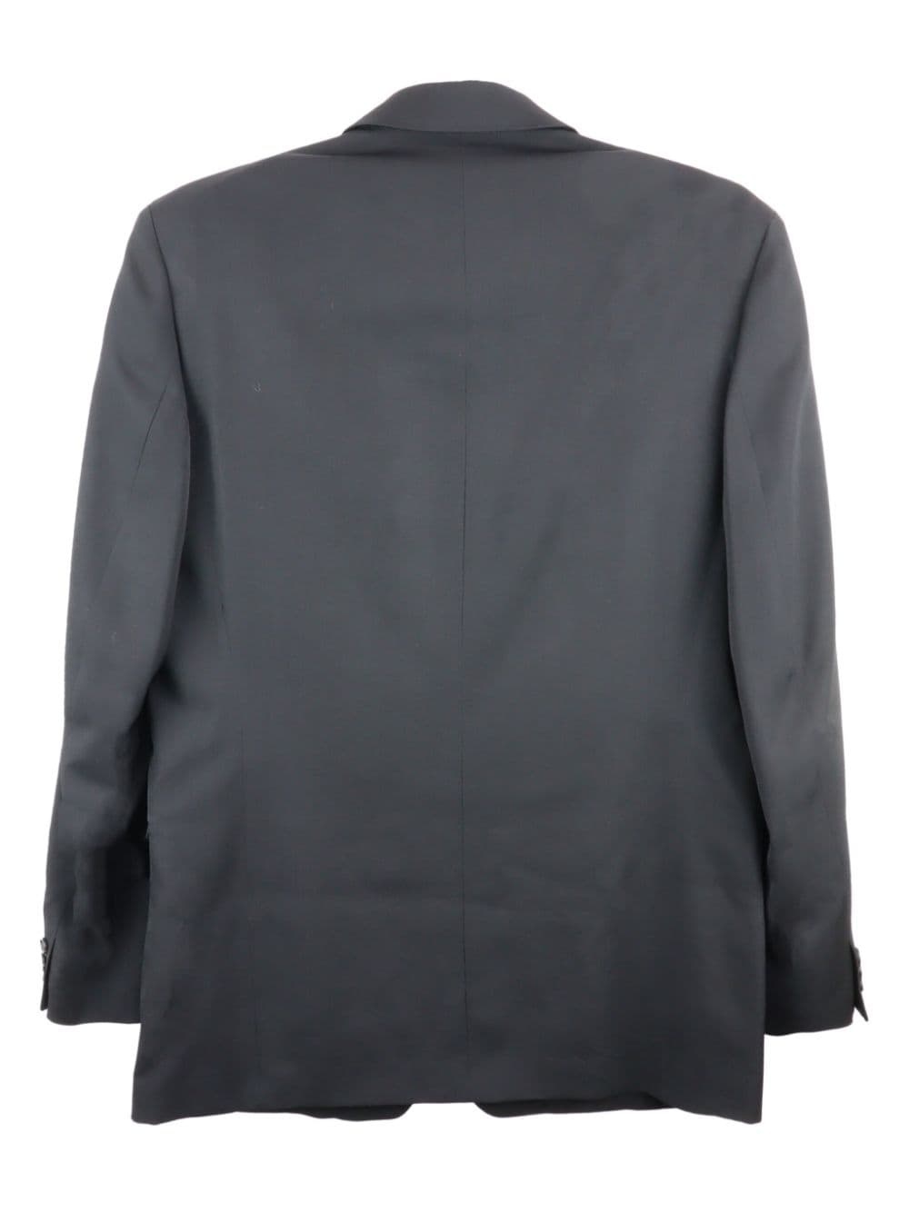 single-breasted wool blazer - 2