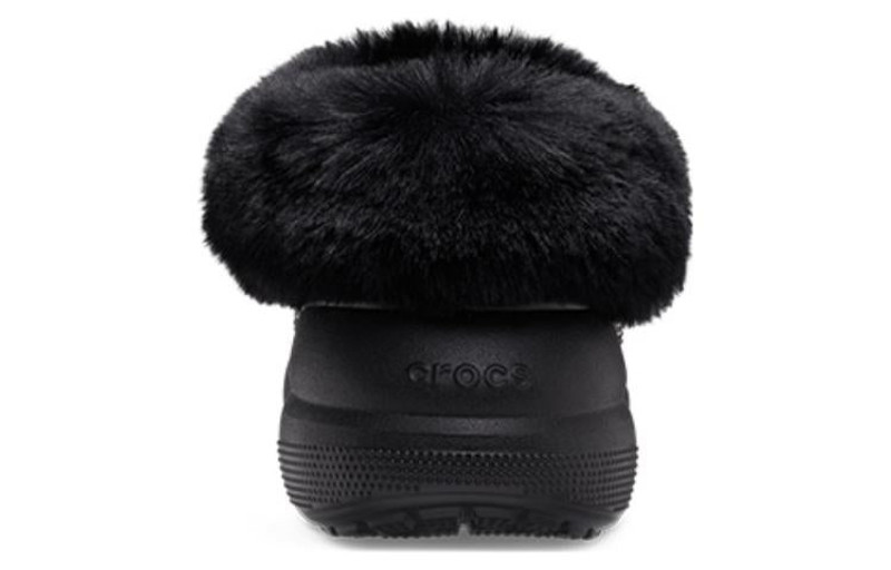 crocs Crocs Furever Crush Shoe Clogs 'Black' 208446-001 outlook