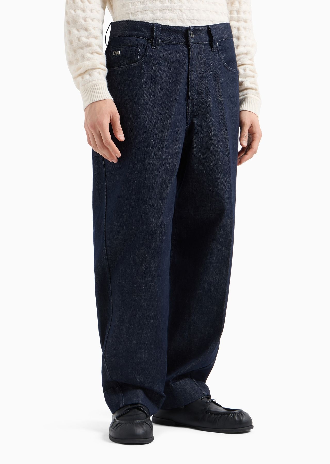 J89 Baggy-fit, untreated denim jeans - 2