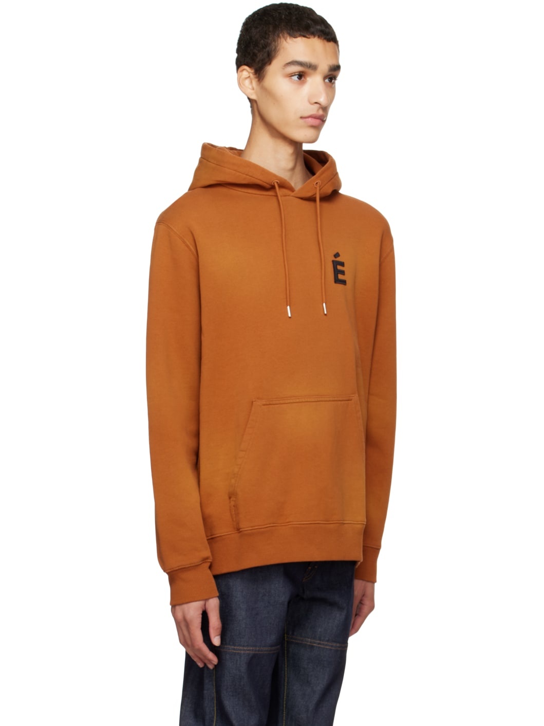 Orange Klein Patch Hoodie - 2