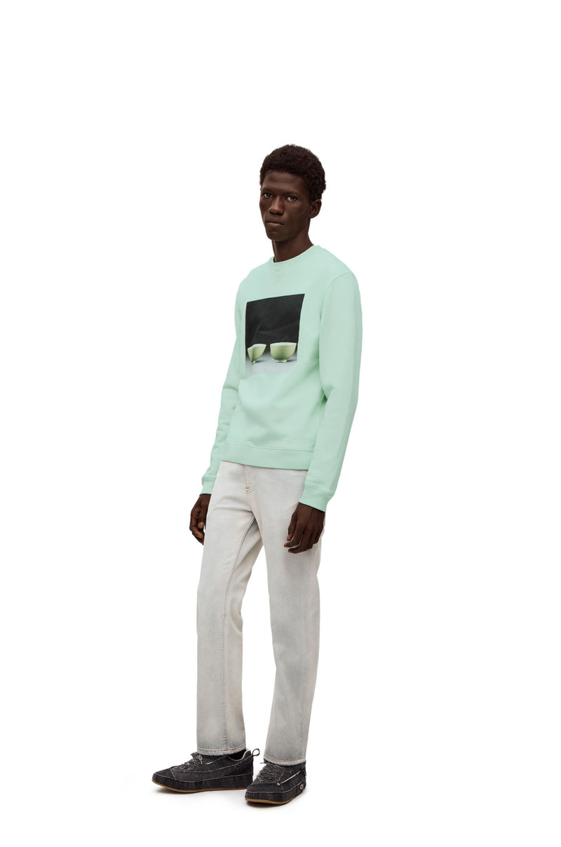 Loewe Ceramic print sweatshirt in cotton outlook
