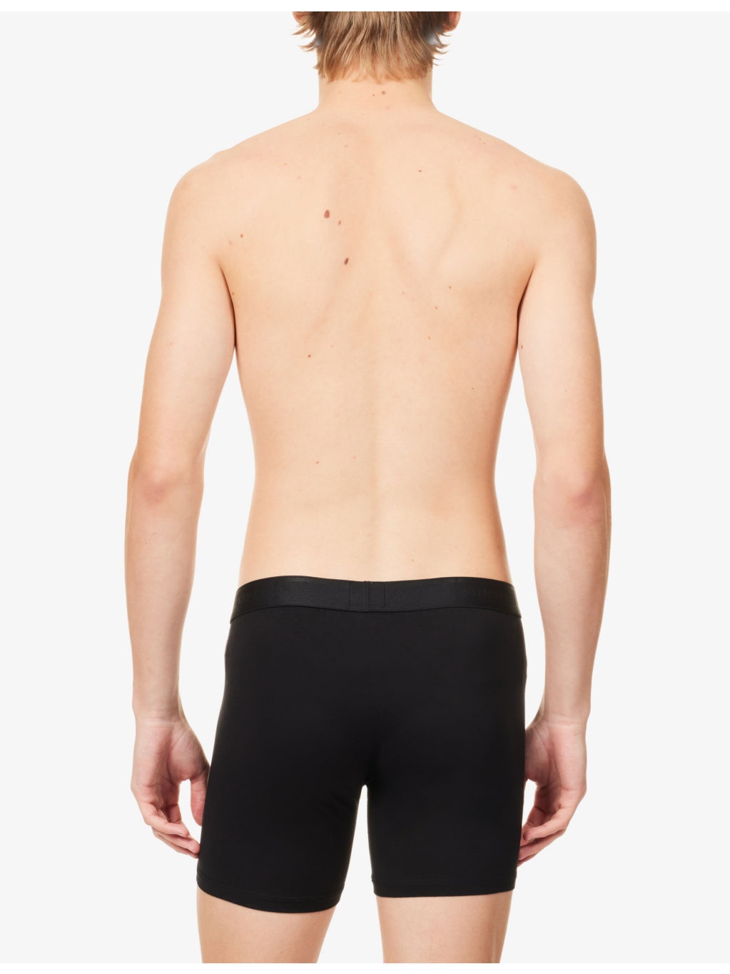 Elasticated-waistband stretch-cotton trunks - 3