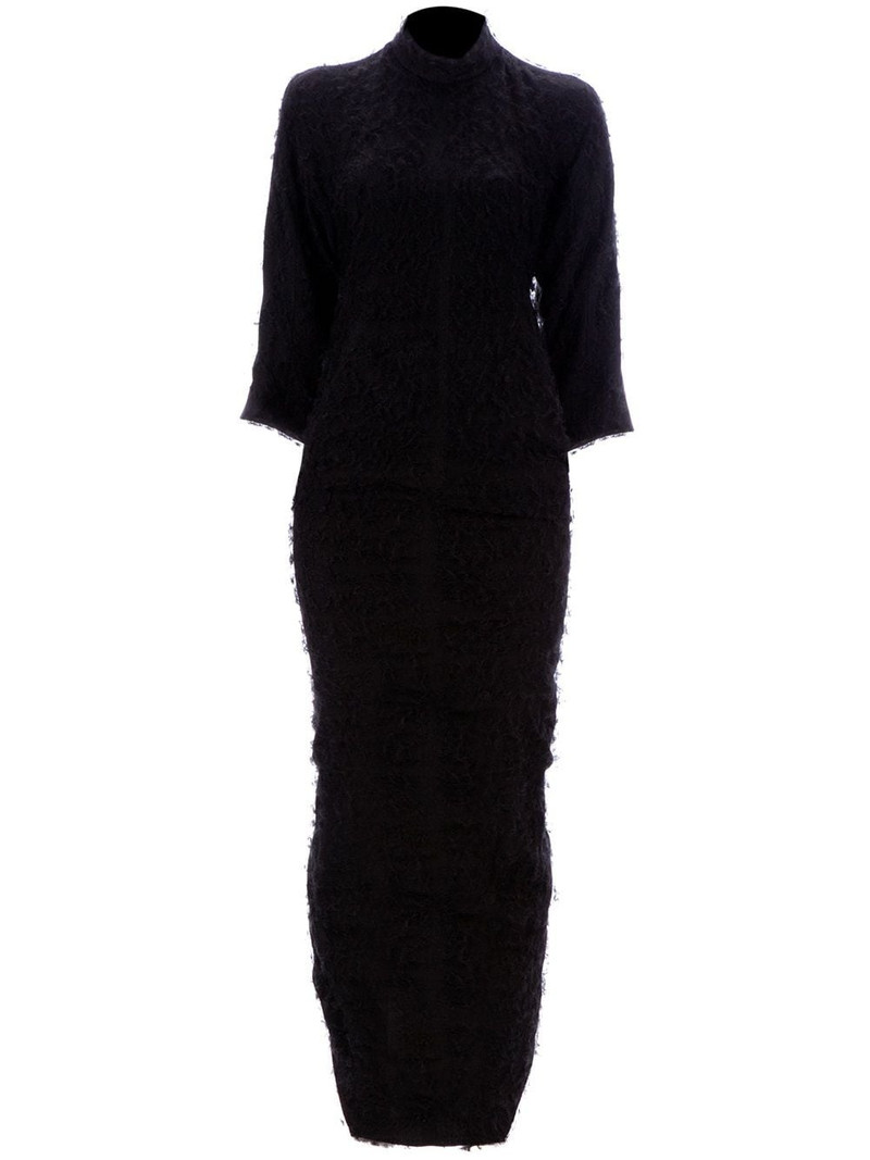 textured maxi dress 1