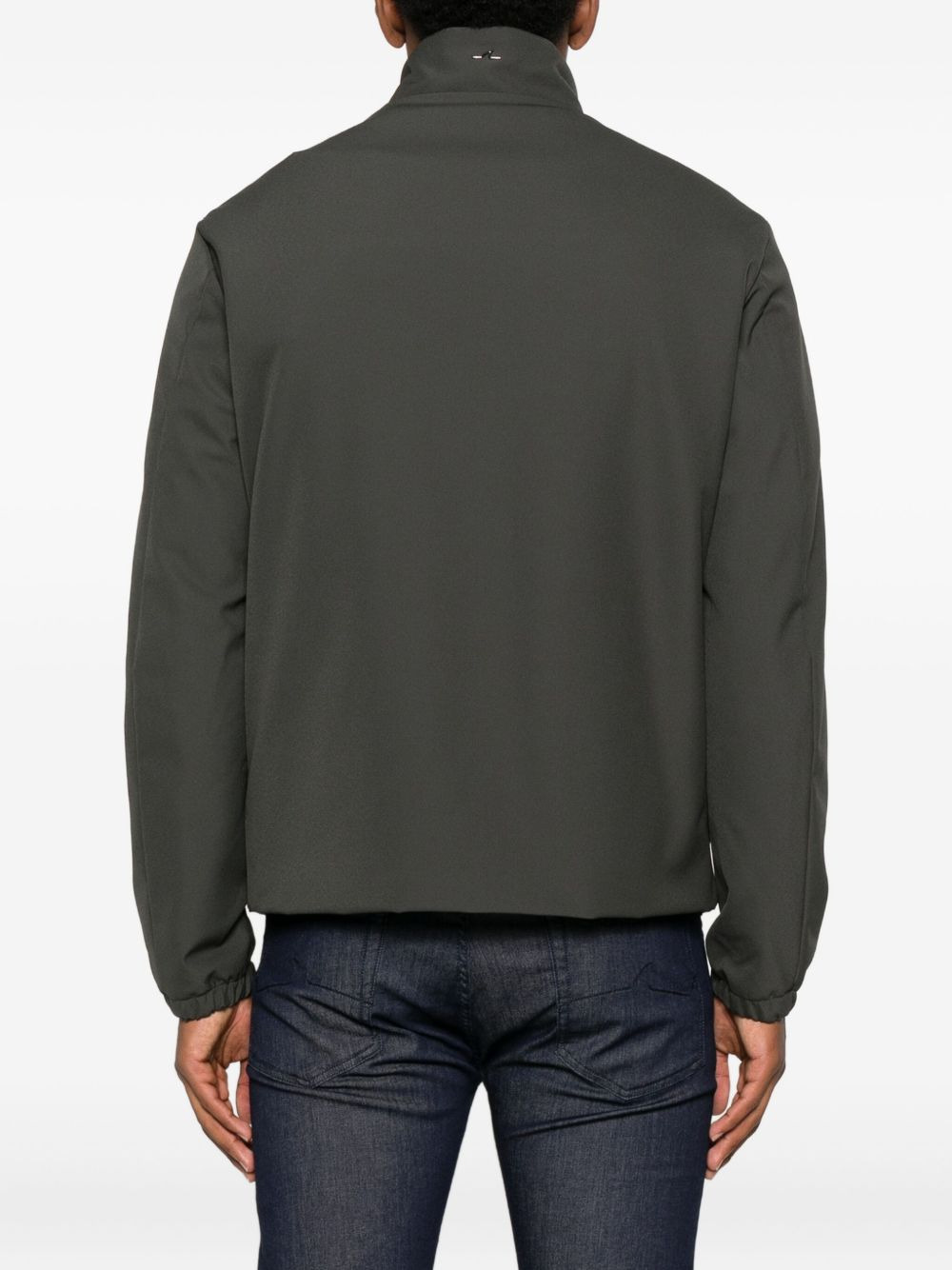 zip-front pocket jacket - 4