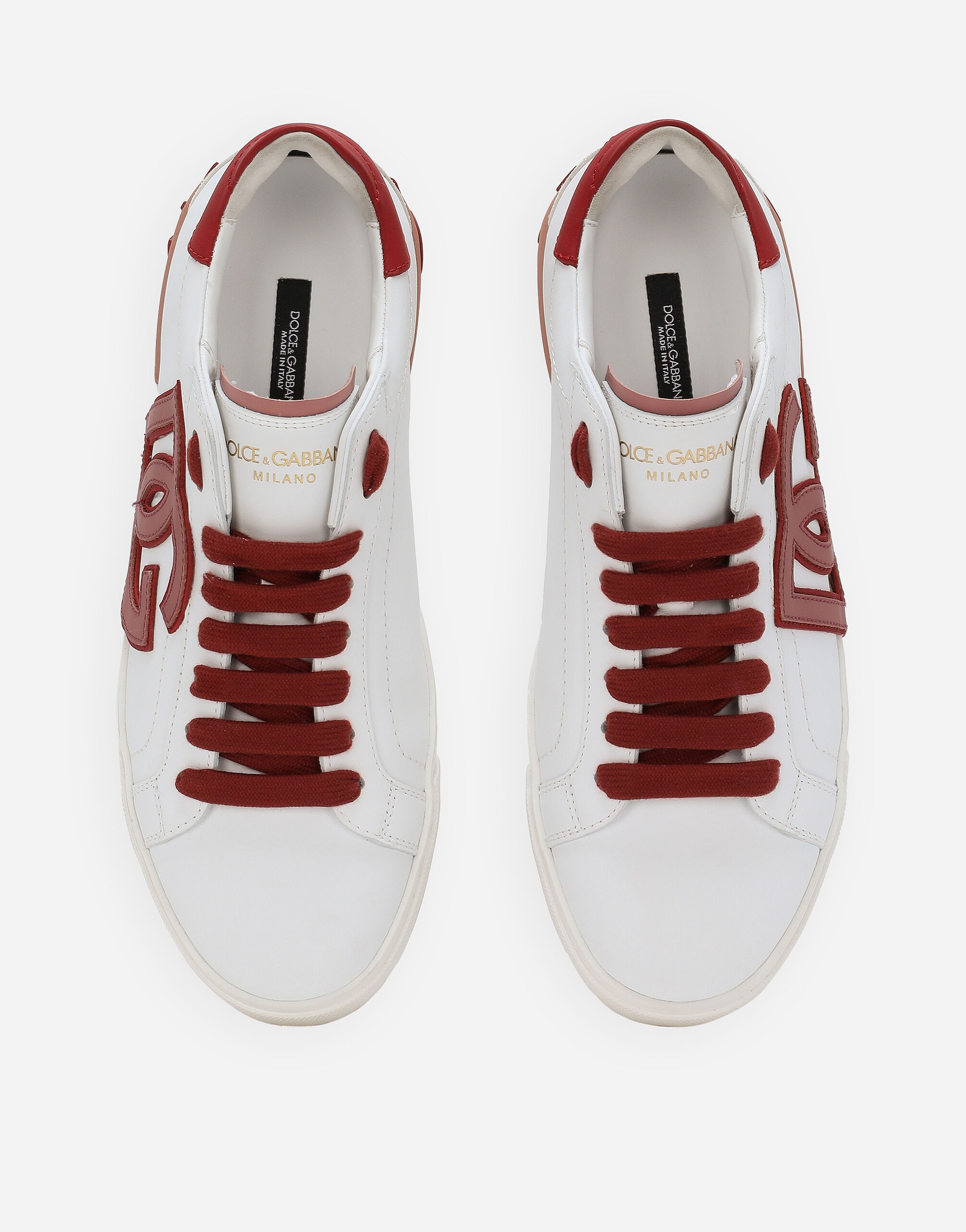 Portofino vintage calfskin sneakers - 4