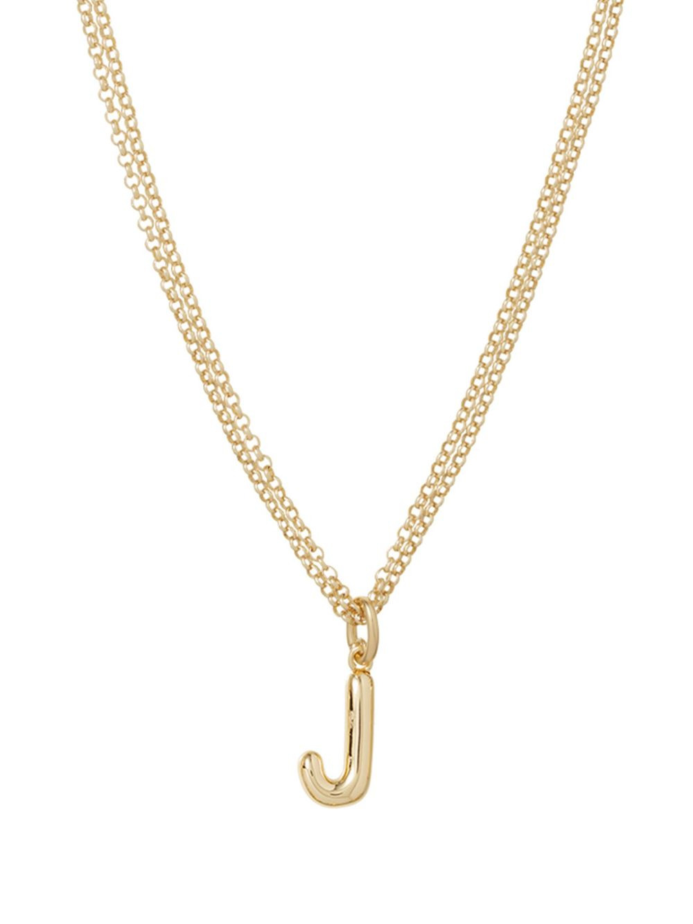 The Puffy Initial necklace - 2