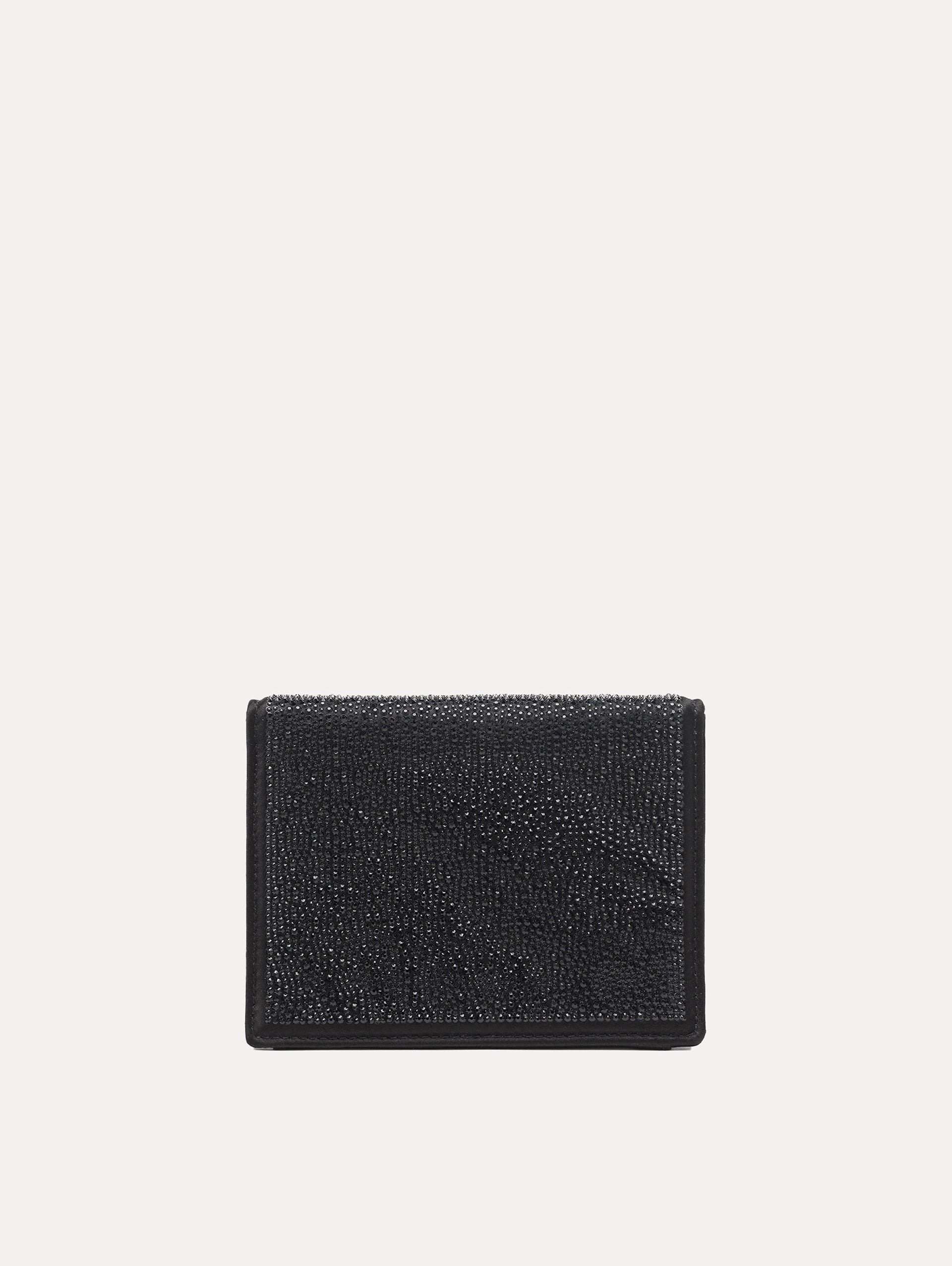 BLACK SWAROVSKI MINI TRO BAG - 2