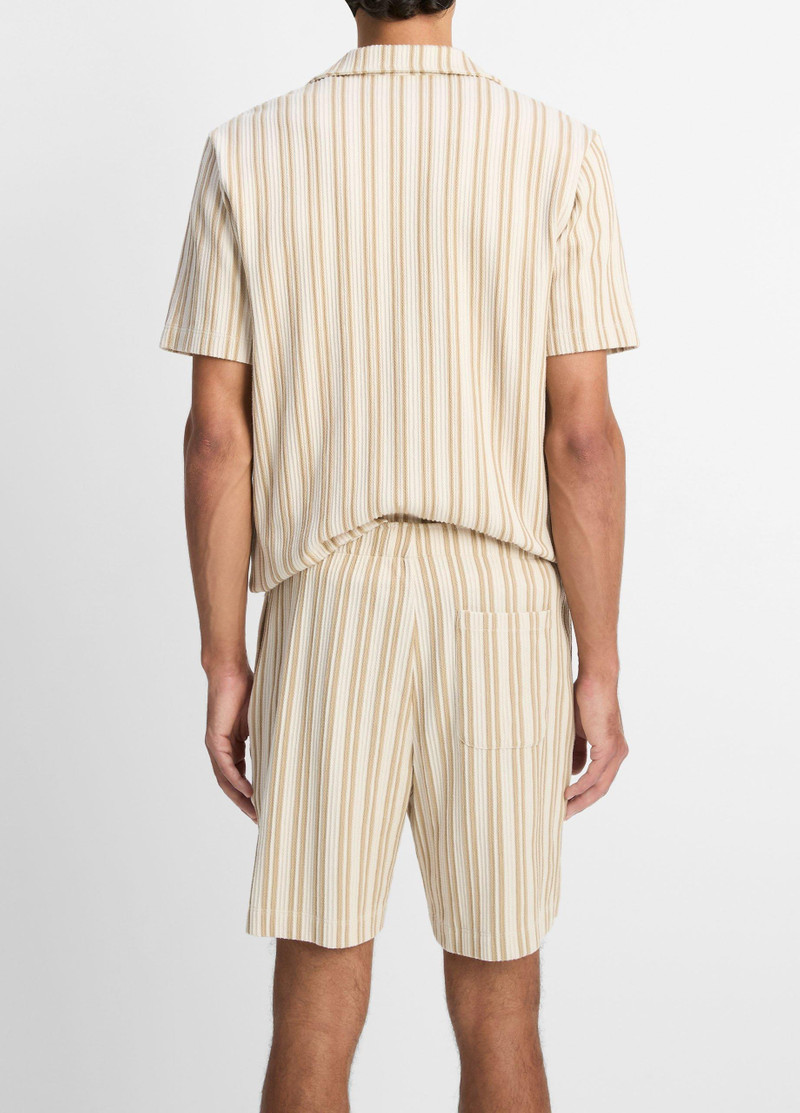 Vince Jacquard-Stripe Cotton-Blend Short outlook