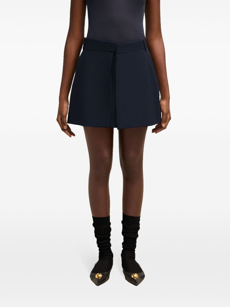 concealed-fastening wool skirt 5