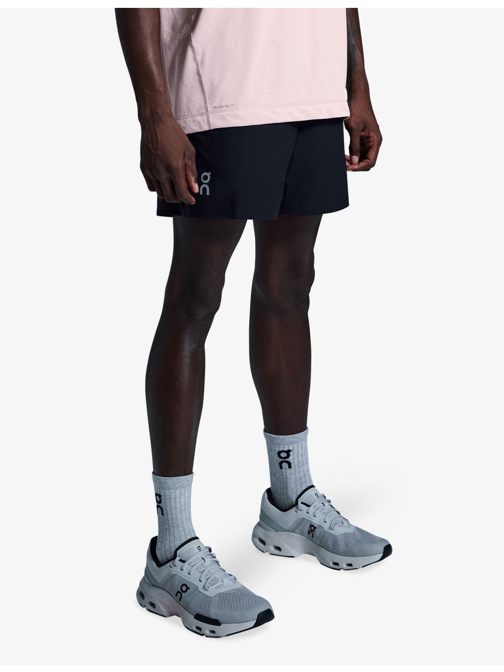 Train Brand-Print Stretch-Woven Shorts - 3