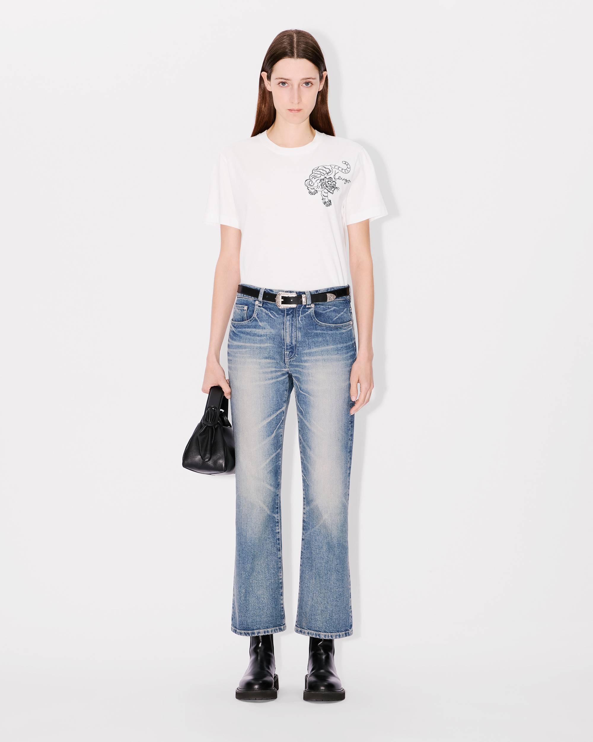 'KENZO Star Tiger' embroidered loose T-shirt - 5