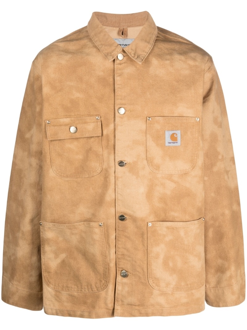 organic cotton shirt jacket - 1