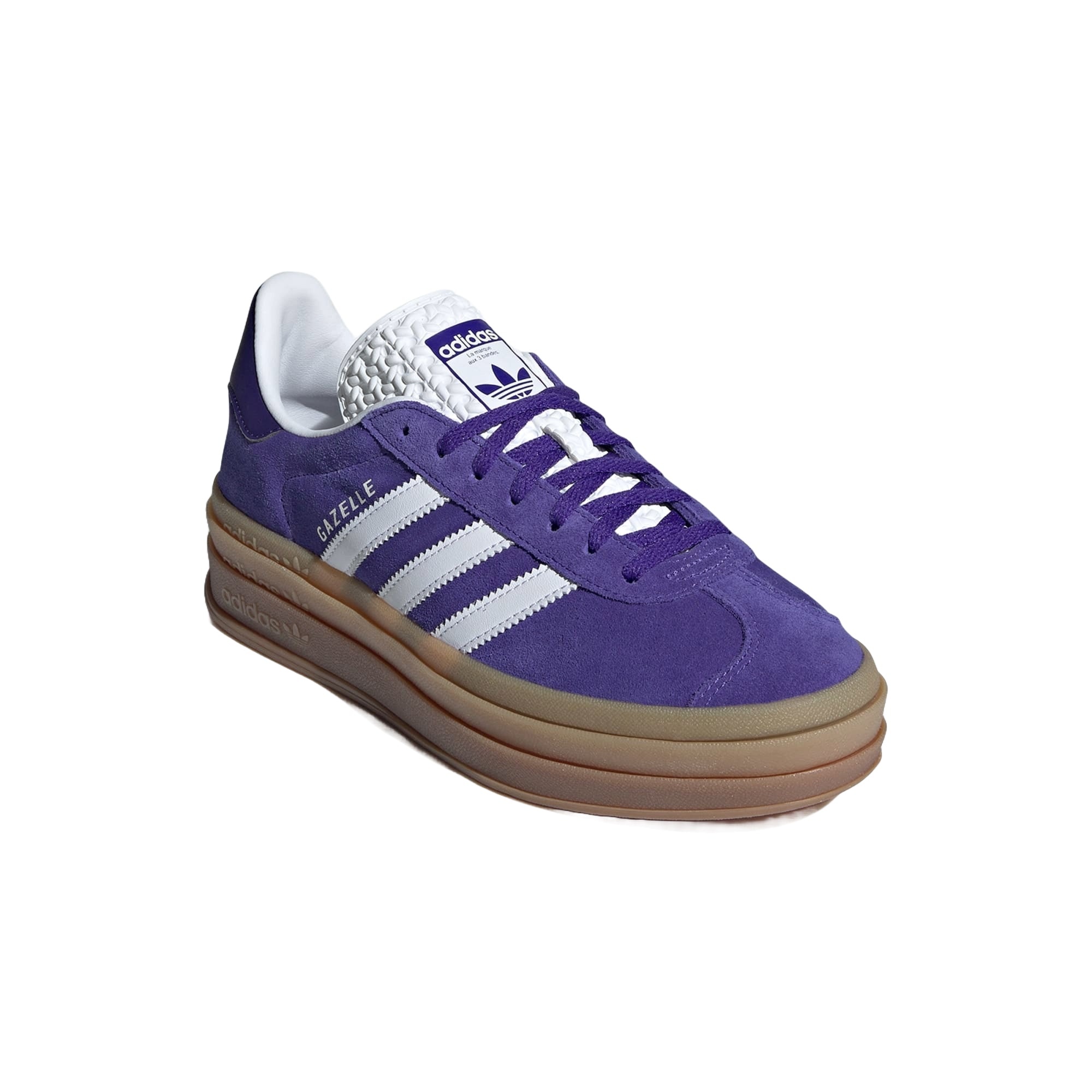 (WMNS) adidas Gazelle Bold 'Energy Ink Gum' IE0419 - 3