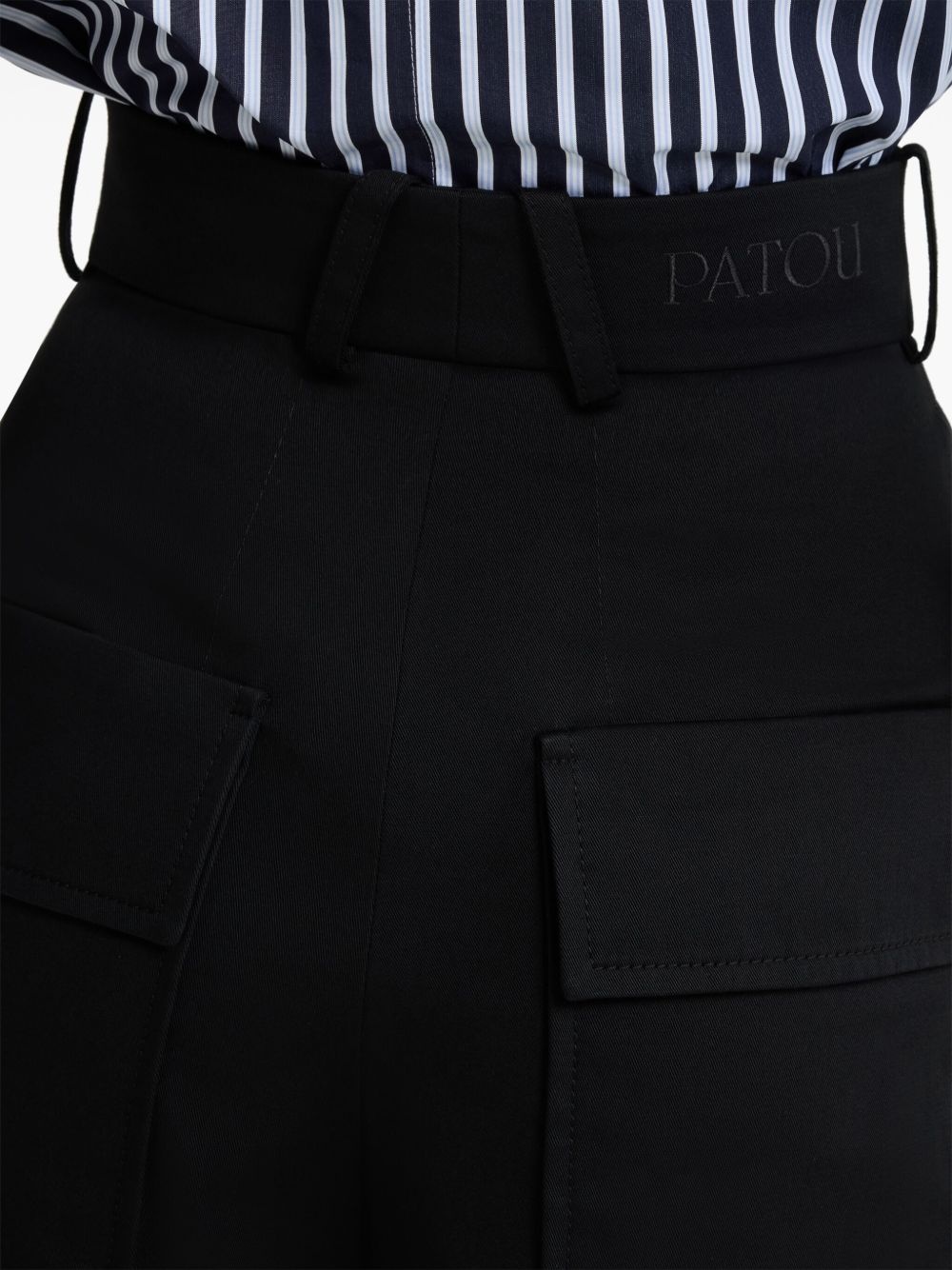 gabardine bermuda shorts - 5