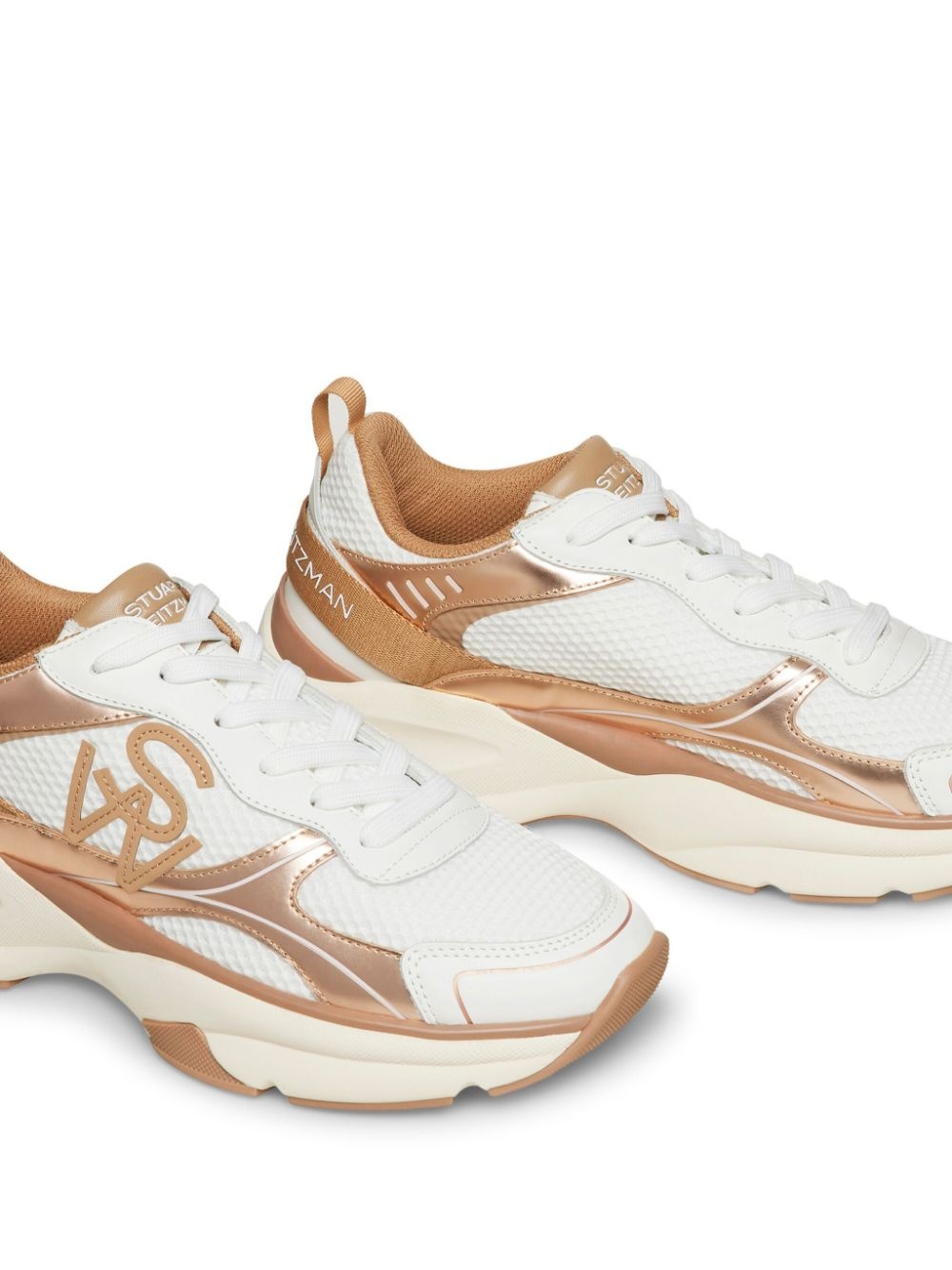 SW panelled sneakers - 4