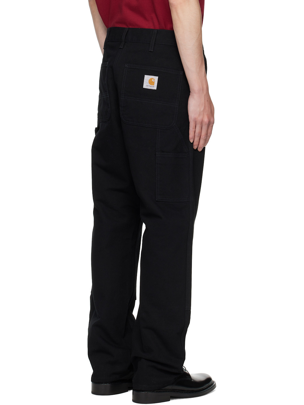 Black Double Knee Trousers - 3