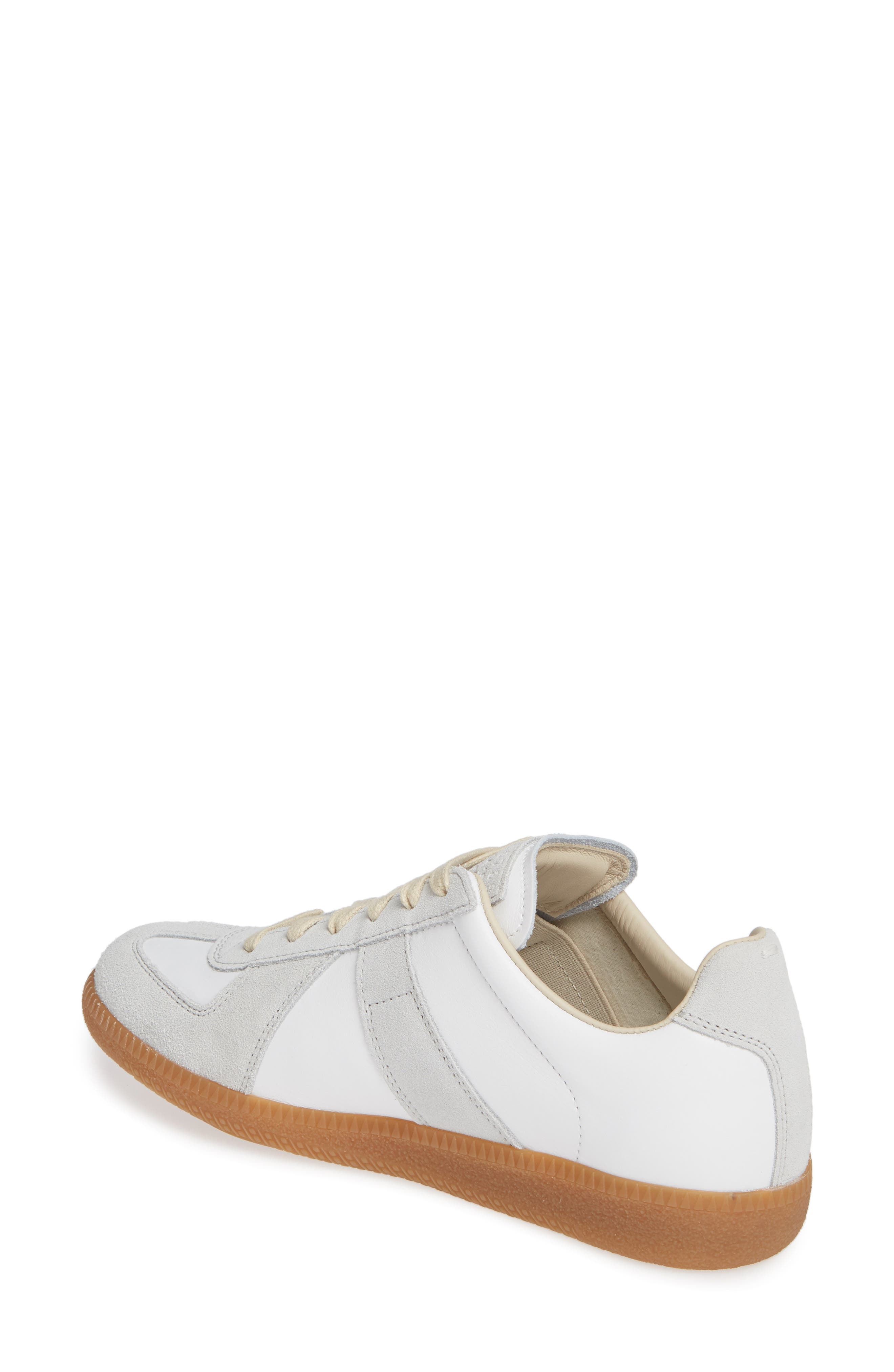 Maison Margiela Replica Low Top Sneaker in White at Nordstrom - 2