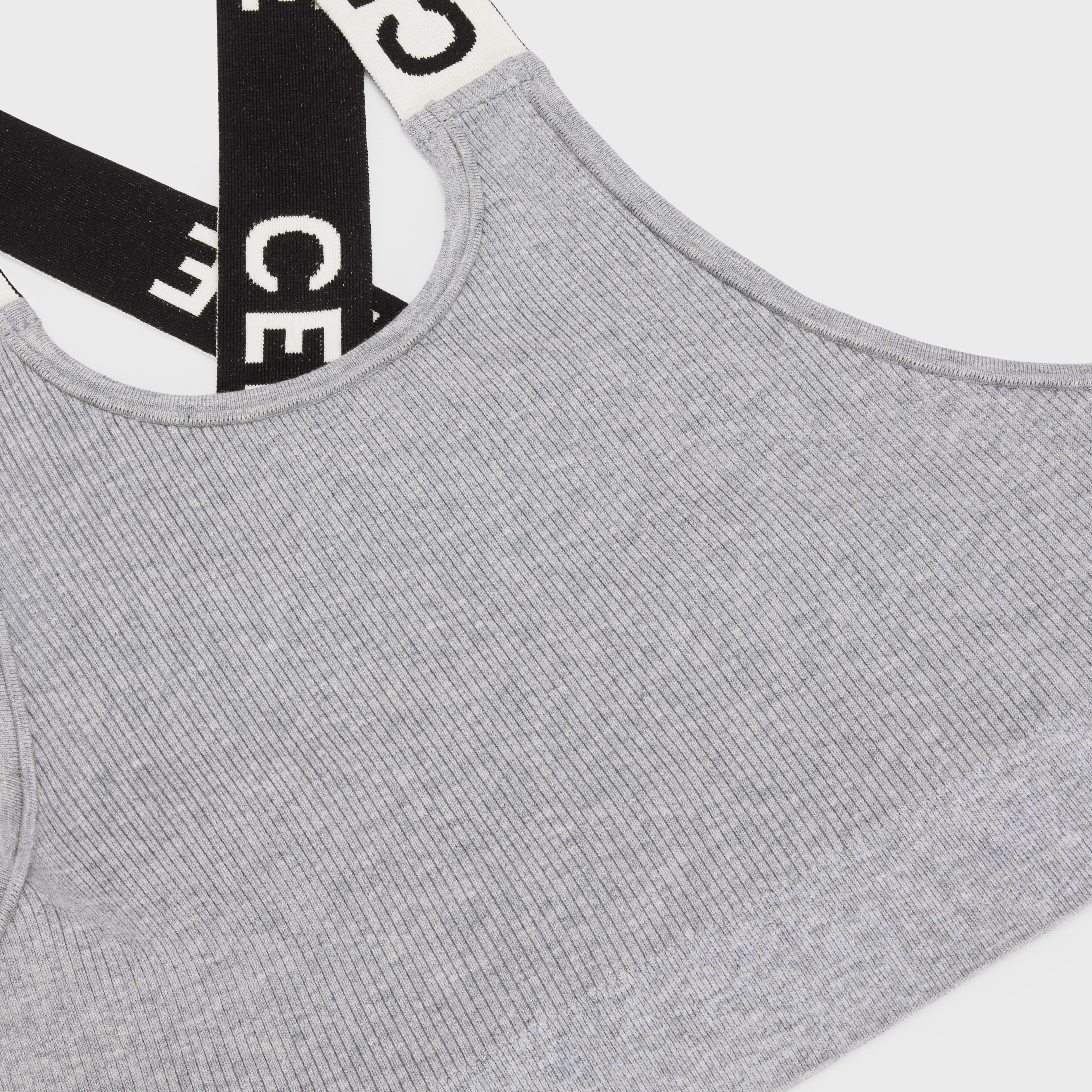CROSSBACK SPORTS BRA IN ATHLETIC KNIT - 3