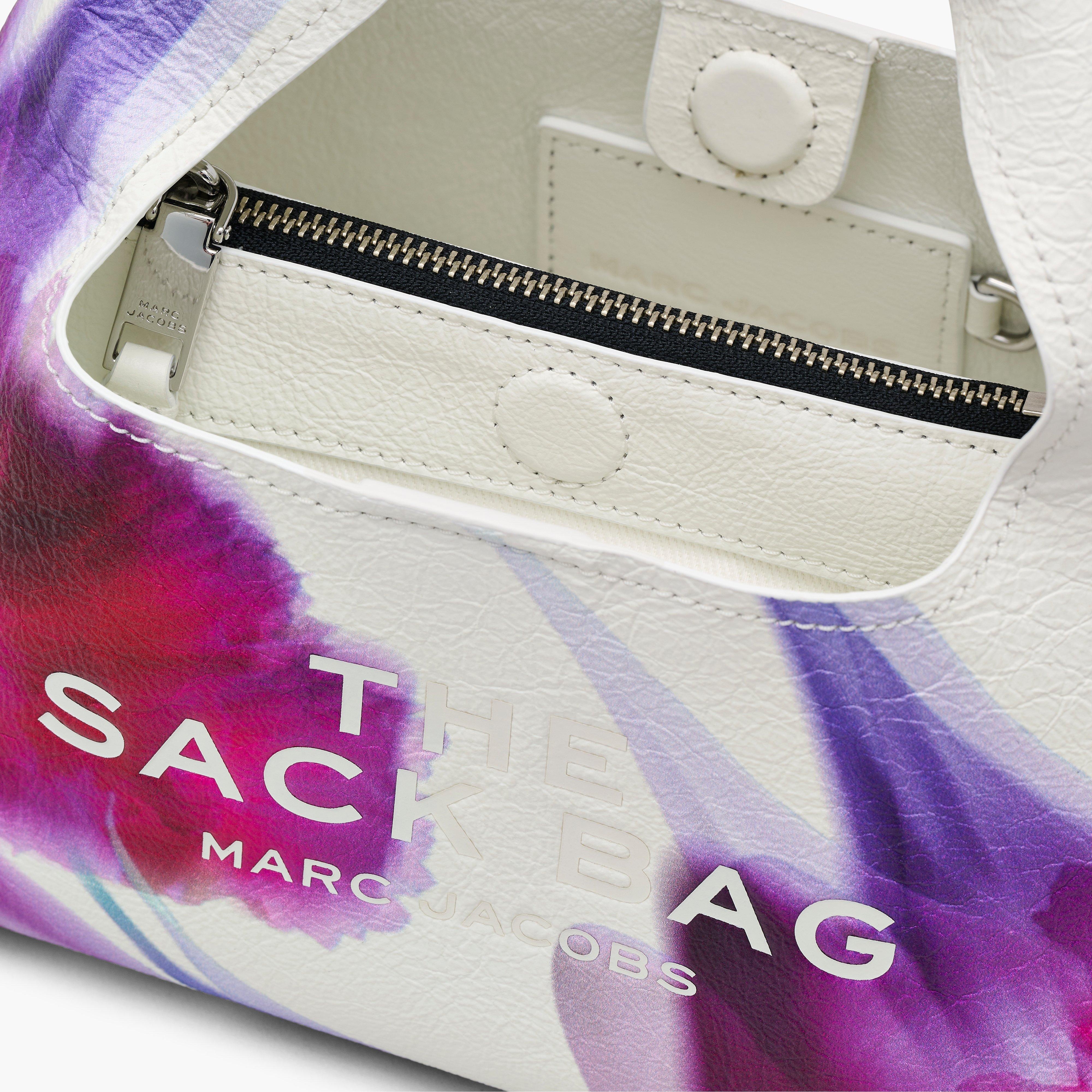 THE FUTURE FLORAL LEATHER MINI SACK BAG - 4