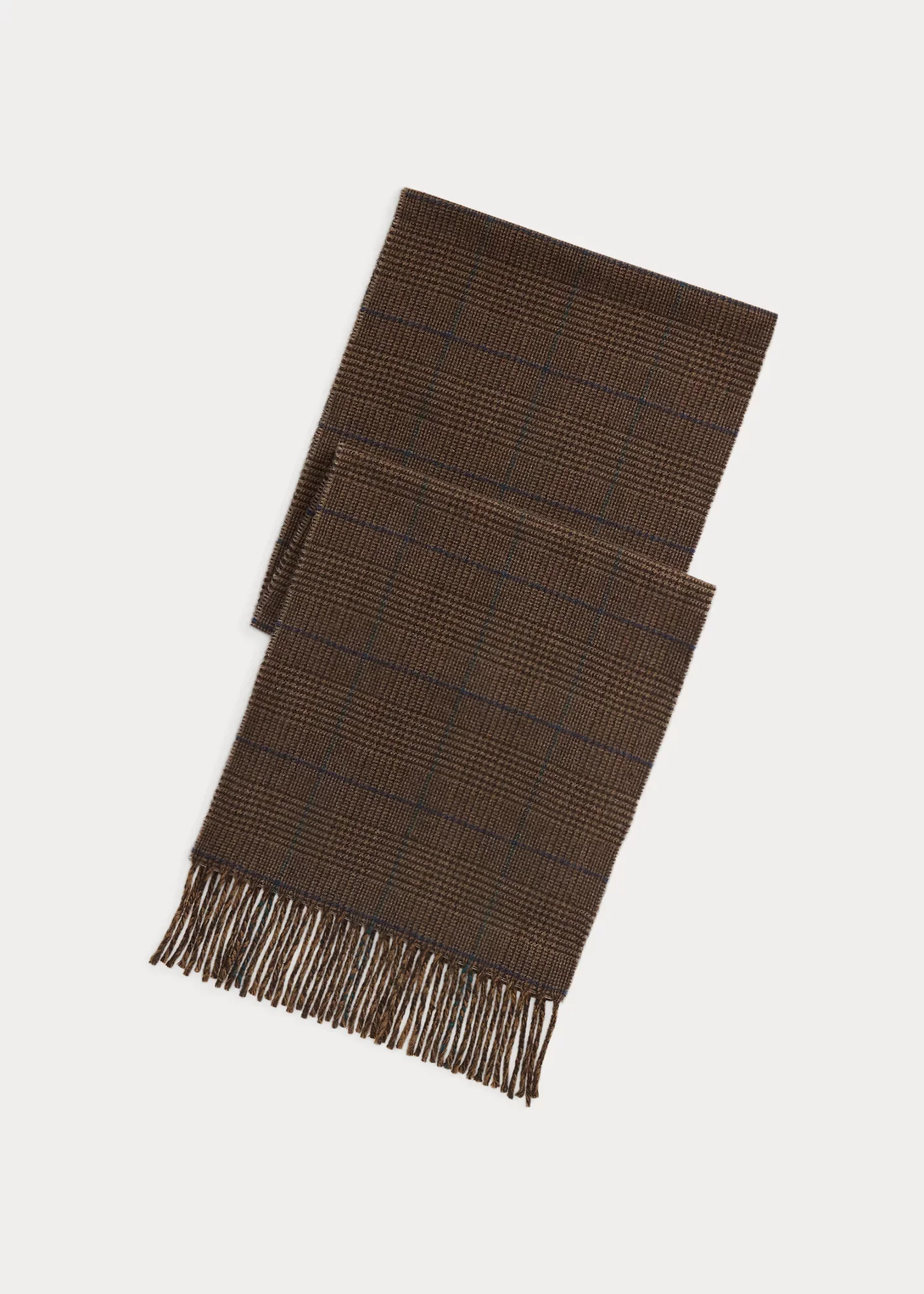 Glen Plaid Cashmere-Wool Scarf - 1
