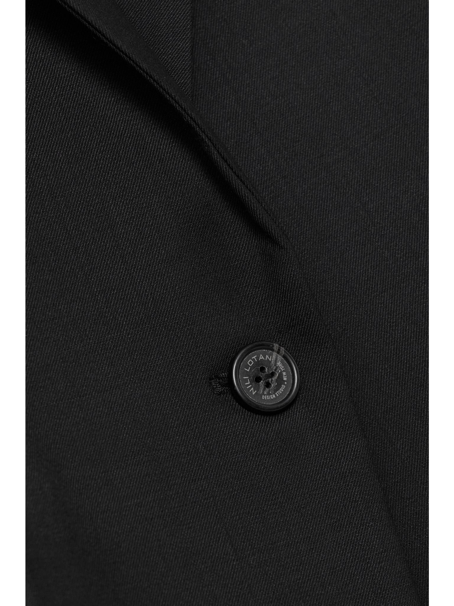 Diane stretch-wool twill blazer Black - 5