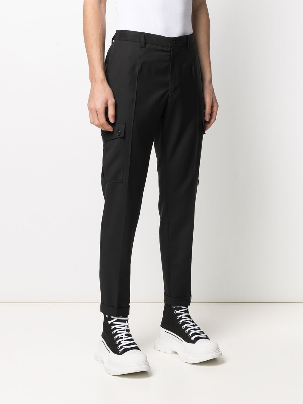 tailored cargo trousers - 3