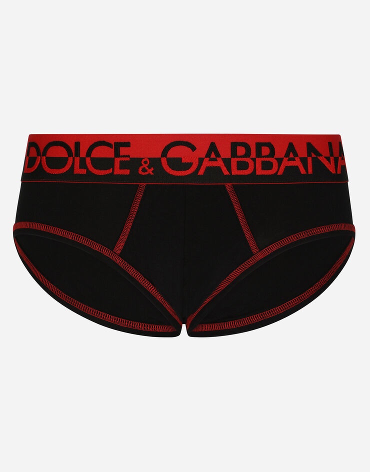 Two-way stretch jersey Brando briefs - 1