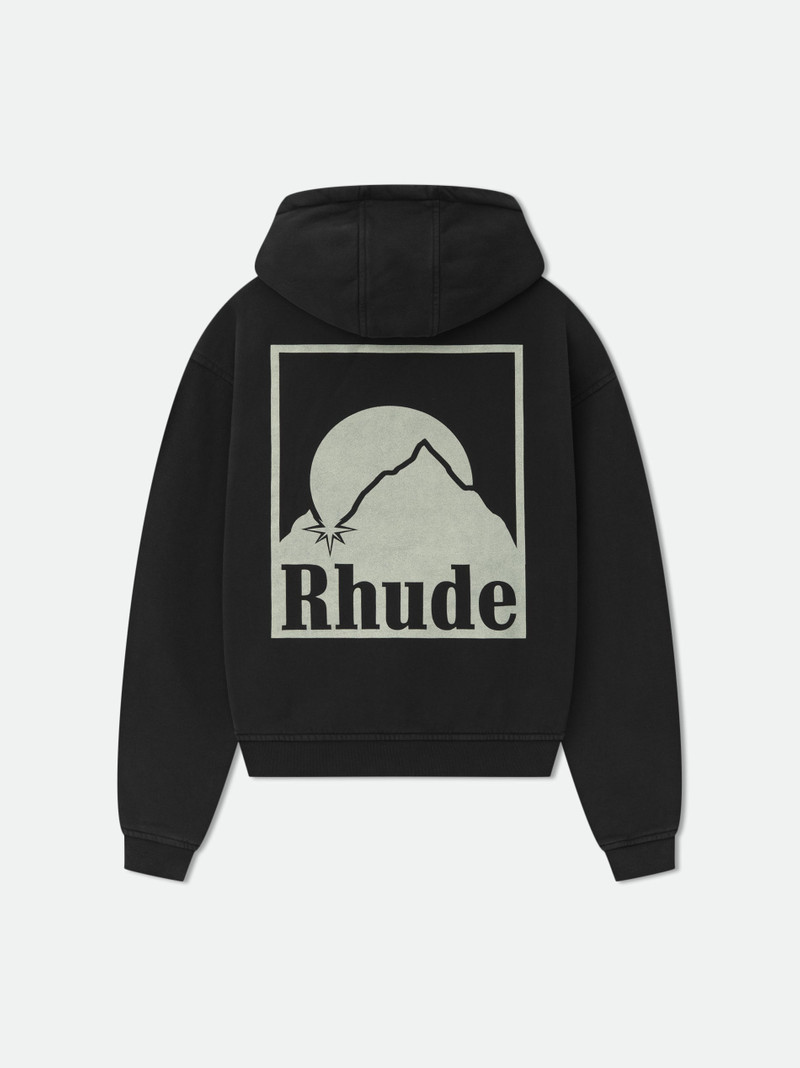 Rhude MOONLIGHT BADGE HOODIE outlook