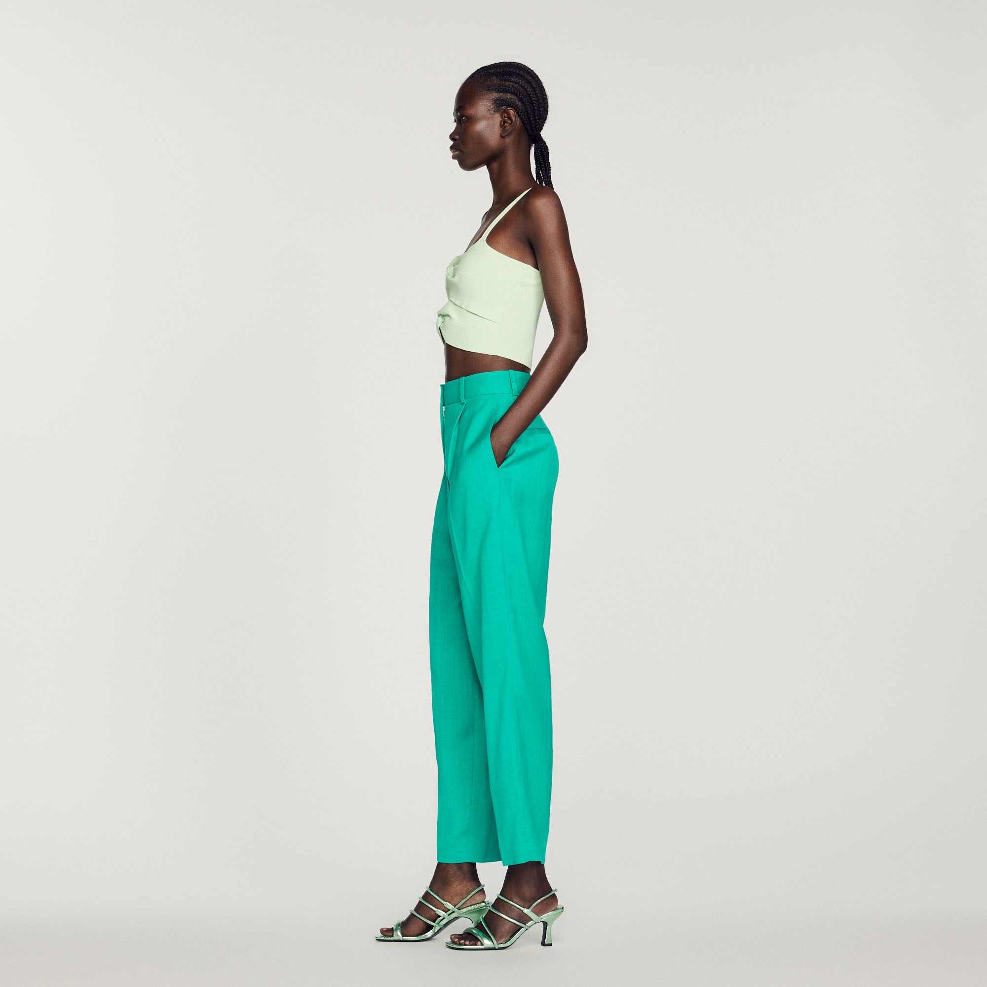 Straight-leg pants - 7