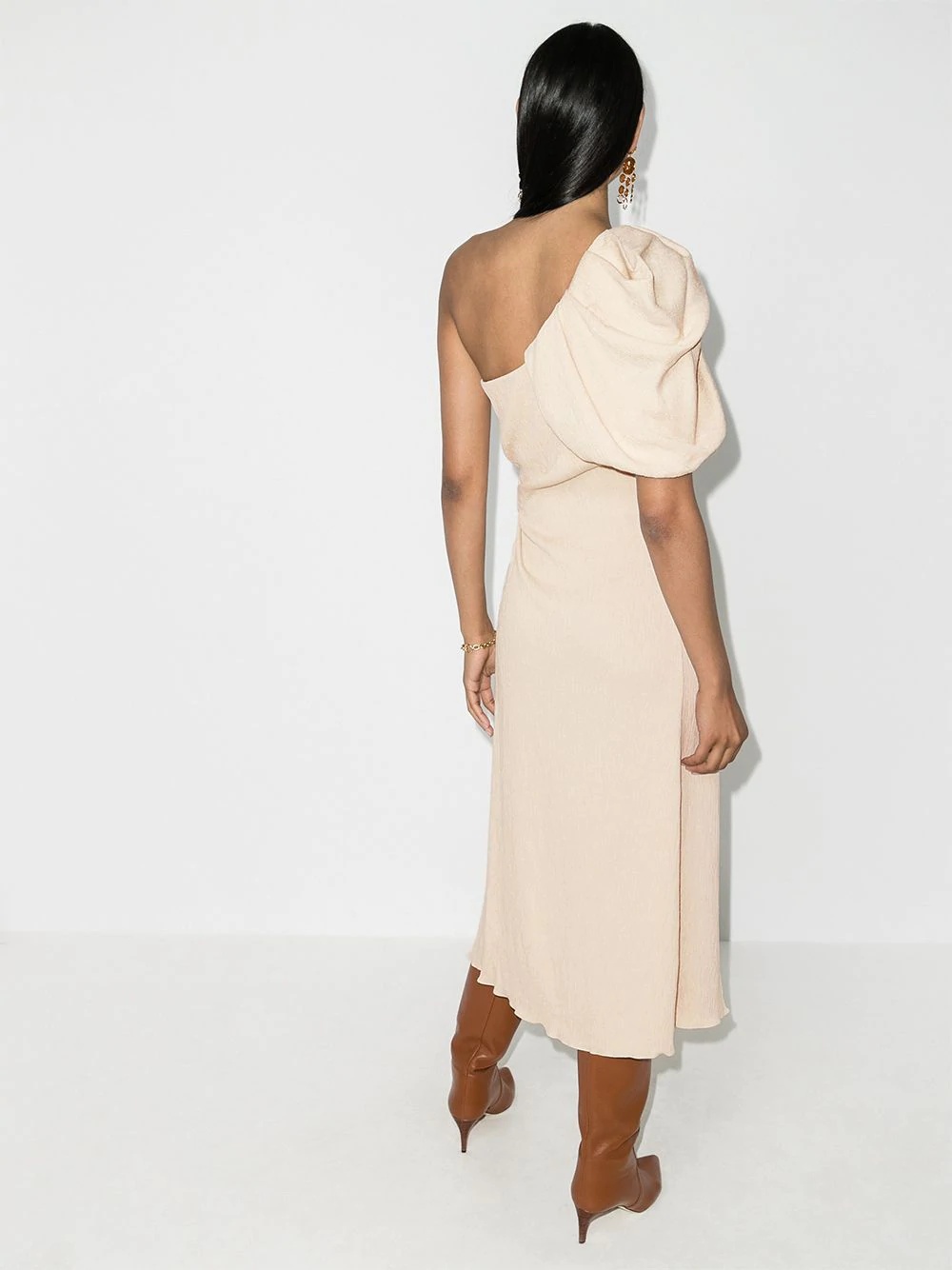 Sea Island one-shoulder dress - 3