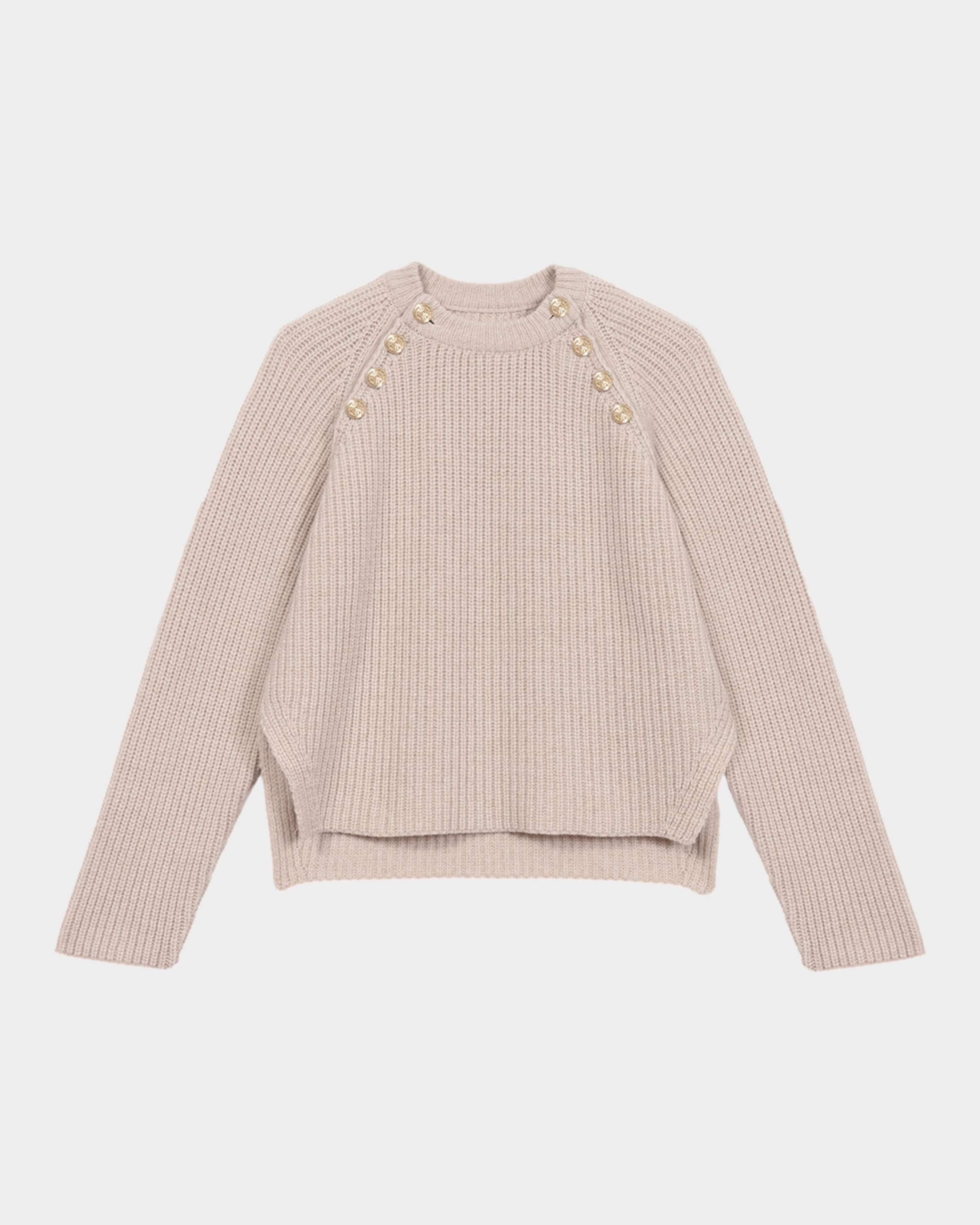 Manchiny Rib-Knit Wool Sweater - 1