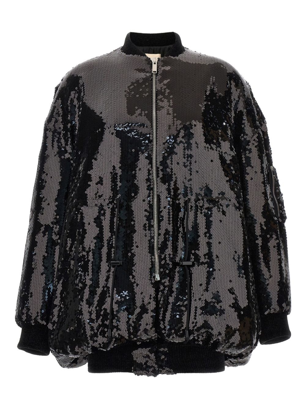 sequinned bomber jacket - 2