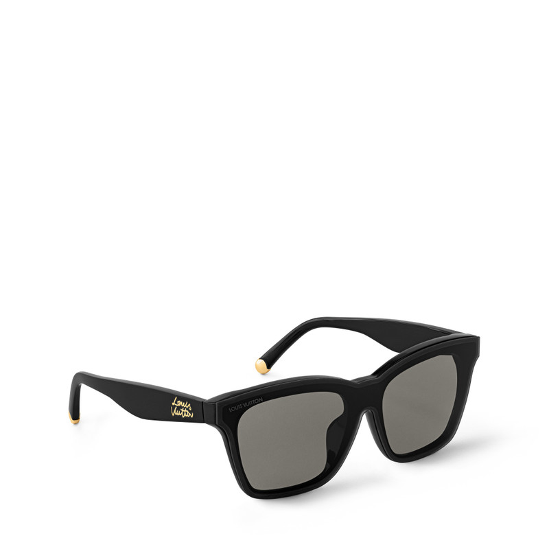 LV Script Square Sunglasses 1
