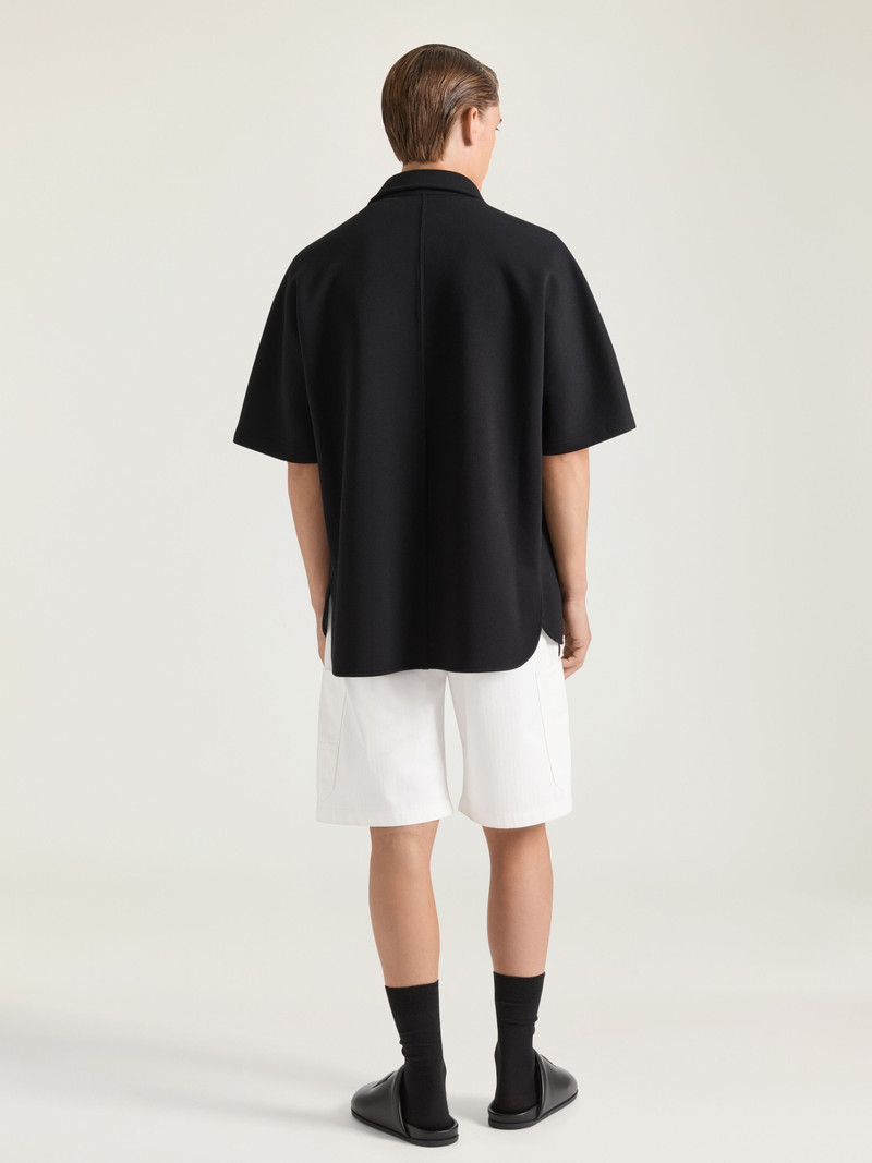 Givenchy CARGO BERMUDA SHORTS IN HERRINGBONE DENIM outlook