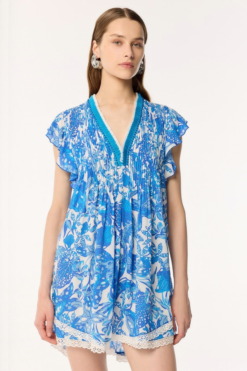 Mini Dress Sasha - Blue Jengel - 2