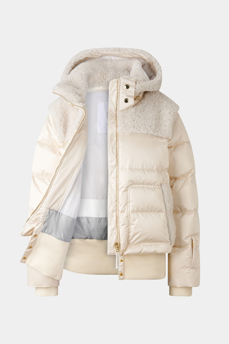 BOGNER Dia Down ski jacket in Off-white outlook