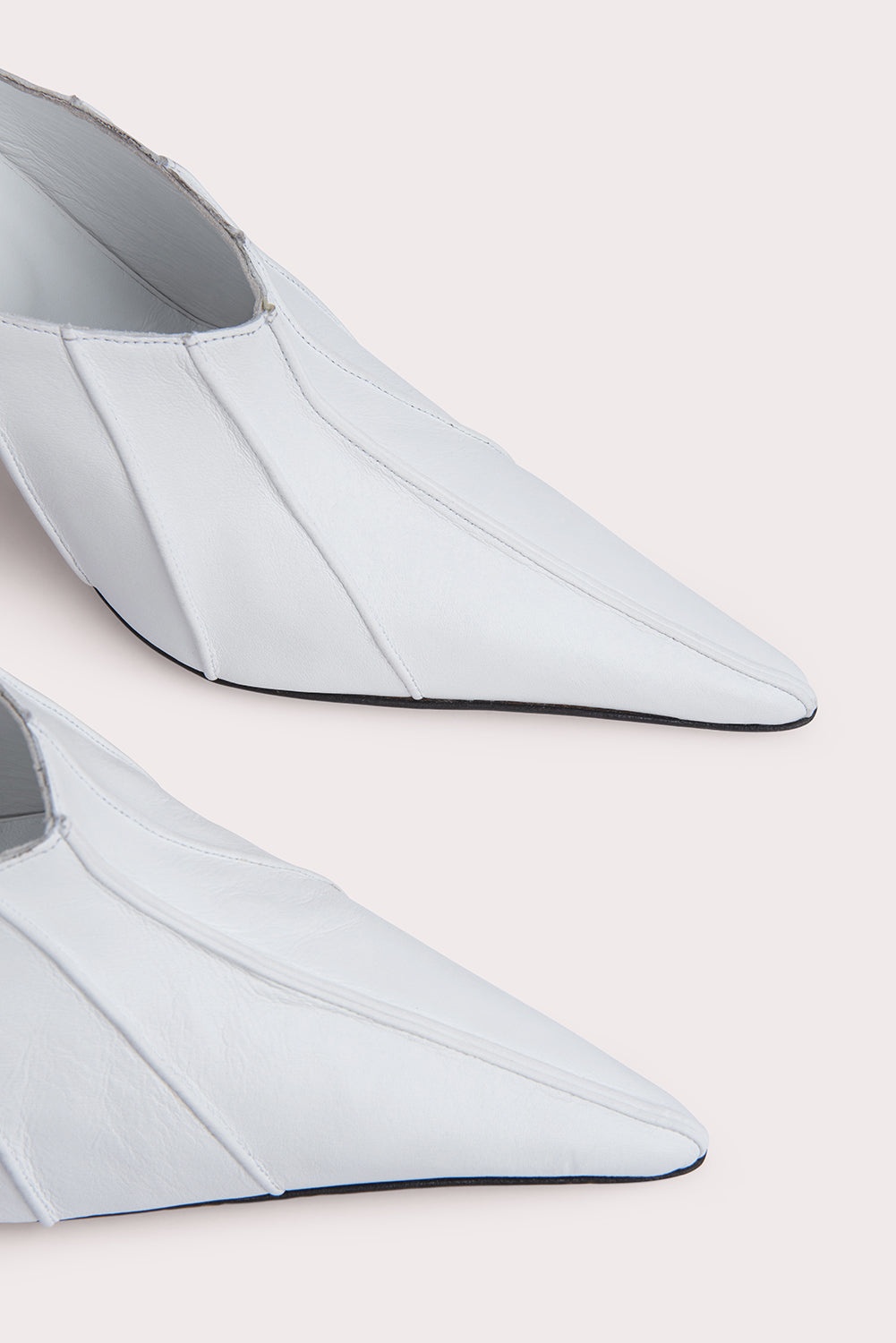 Trish White Nappa Leather - 4