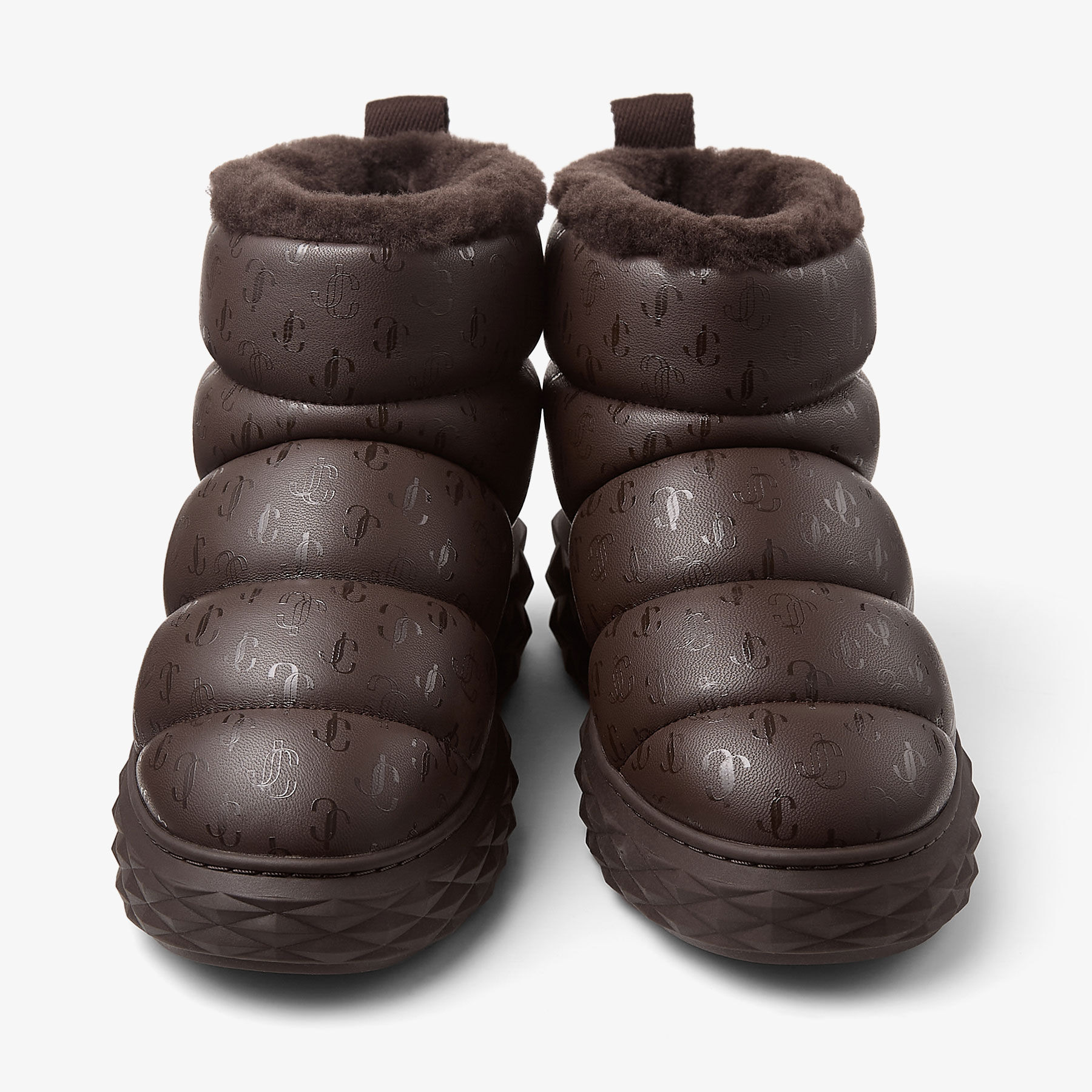 Xan
Chocolate Soft Nappa Leather Ankle Boots with Shearling Lining - 4