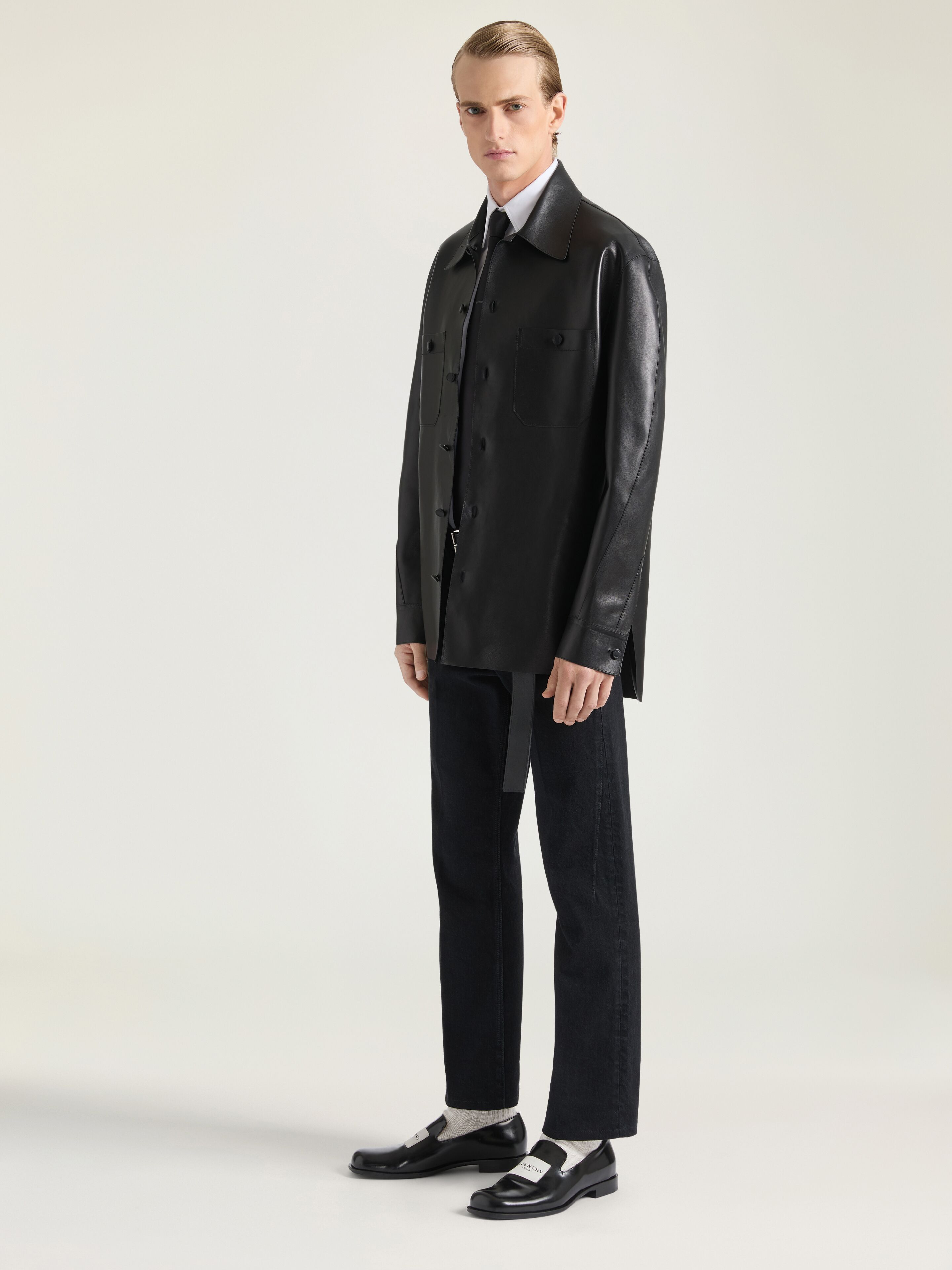 TUX LOAFERS IN PATENT LEATHER - 2