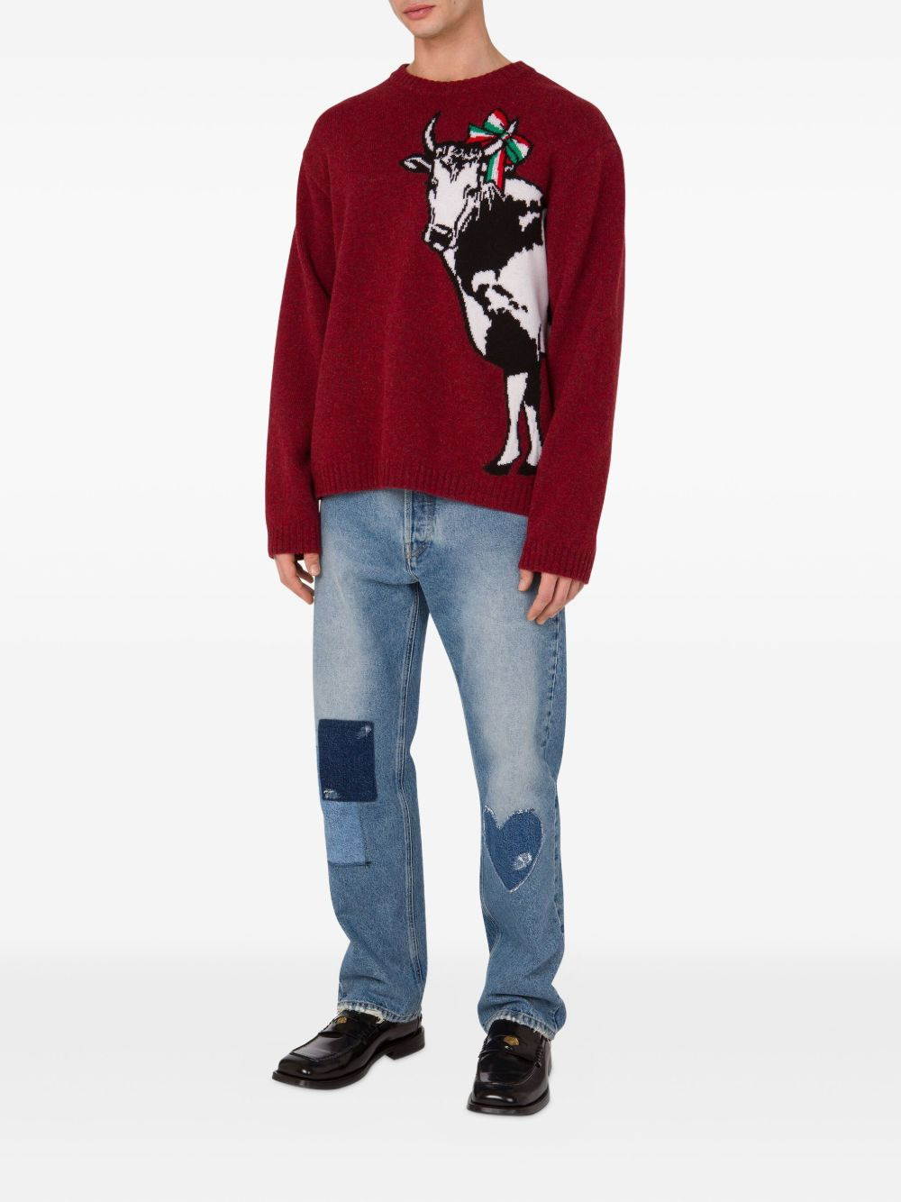 patchwork jeans - 2