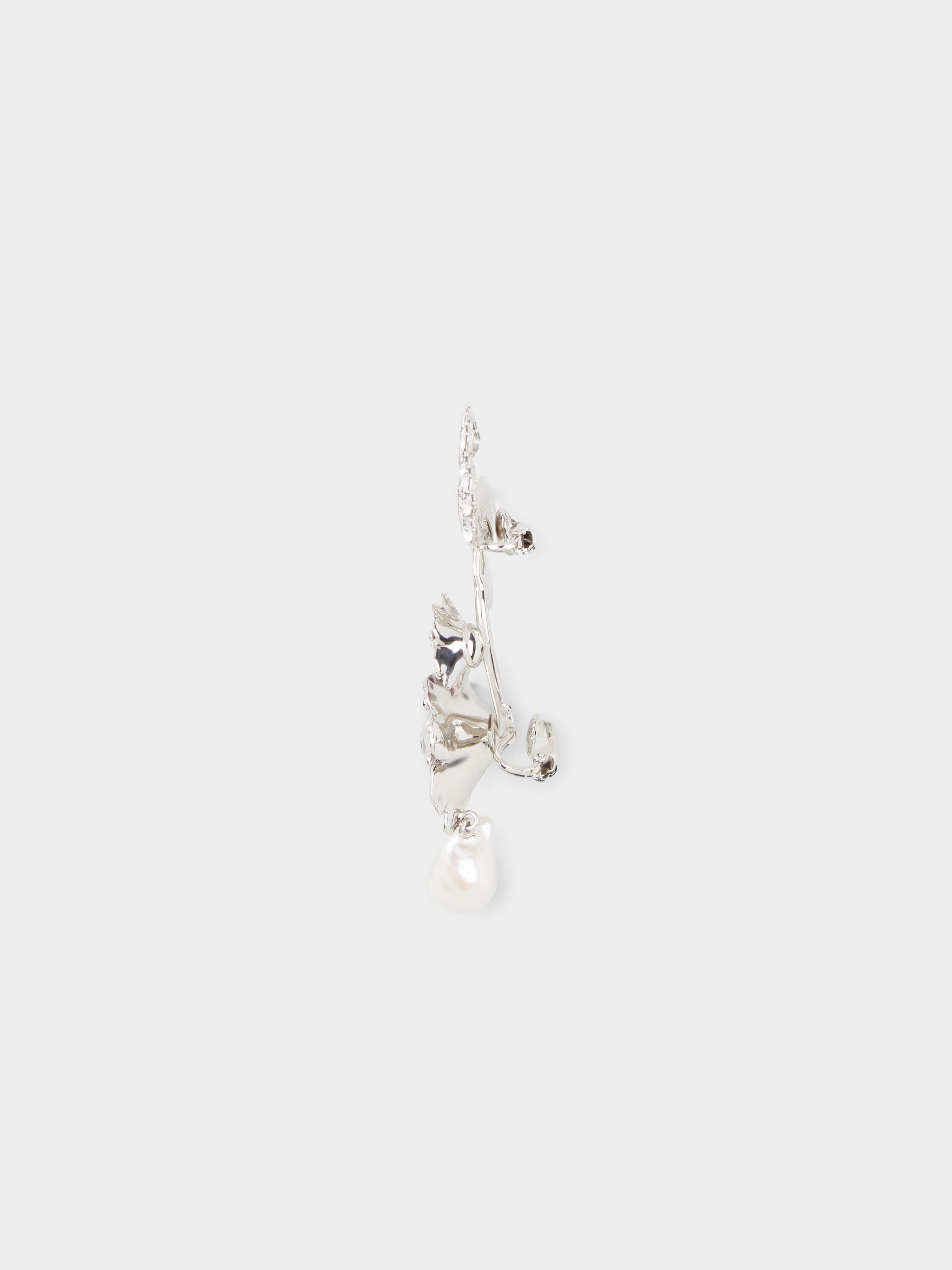 Bouquet Strass Ear Cuff Earring - 4