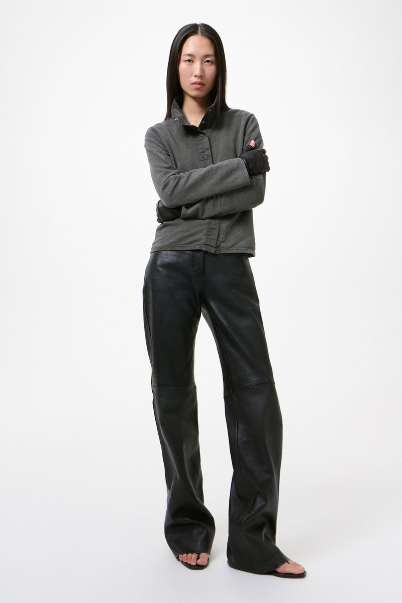 Our Legacy Tornado Cardigan Washed Black Rogue Loopback outlook