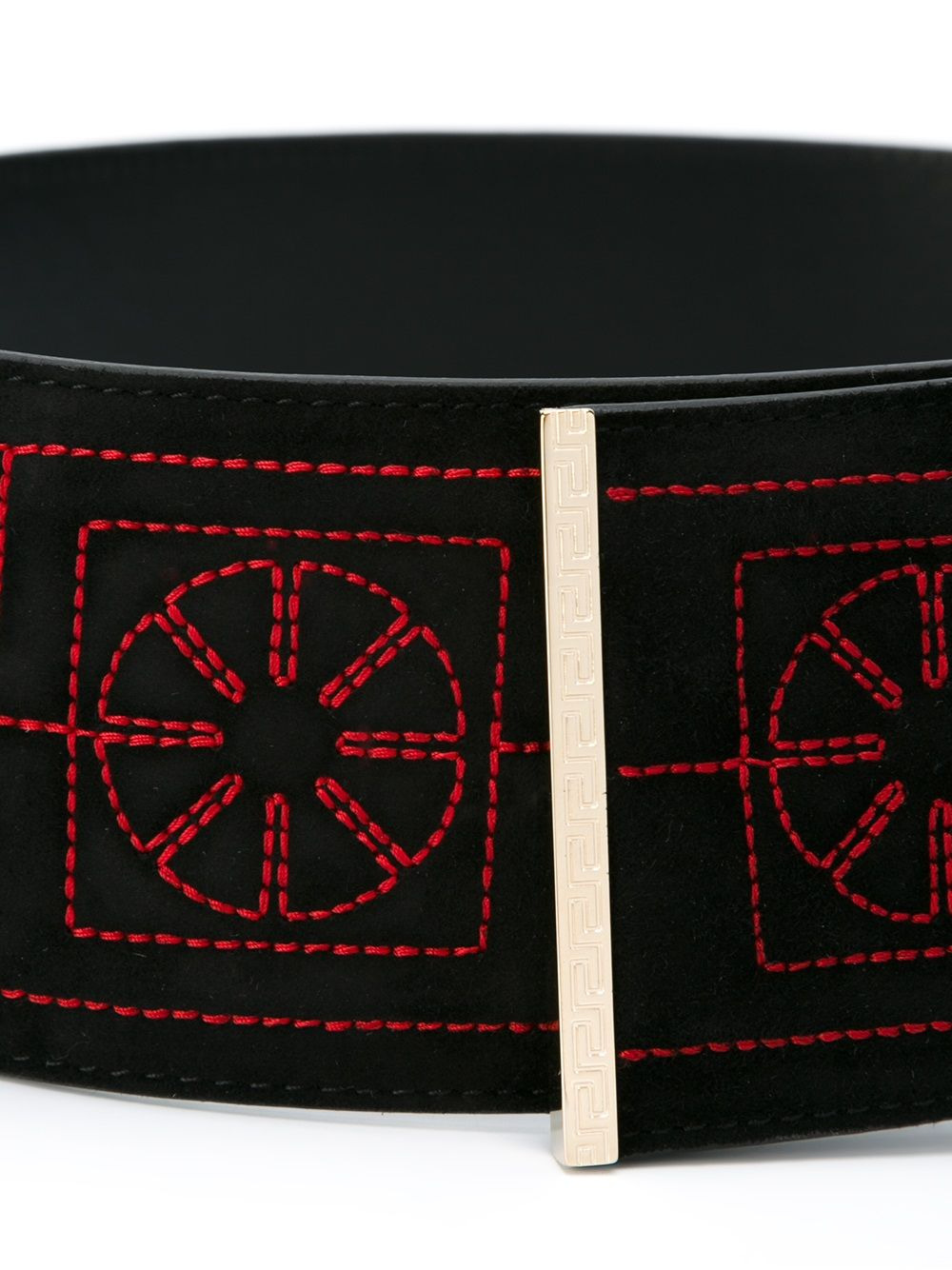 '#Greek' velvet belt - 2