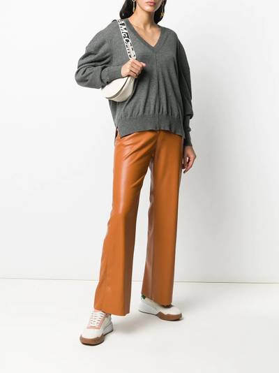 Stella McCartney V-neck draped jumper outlook