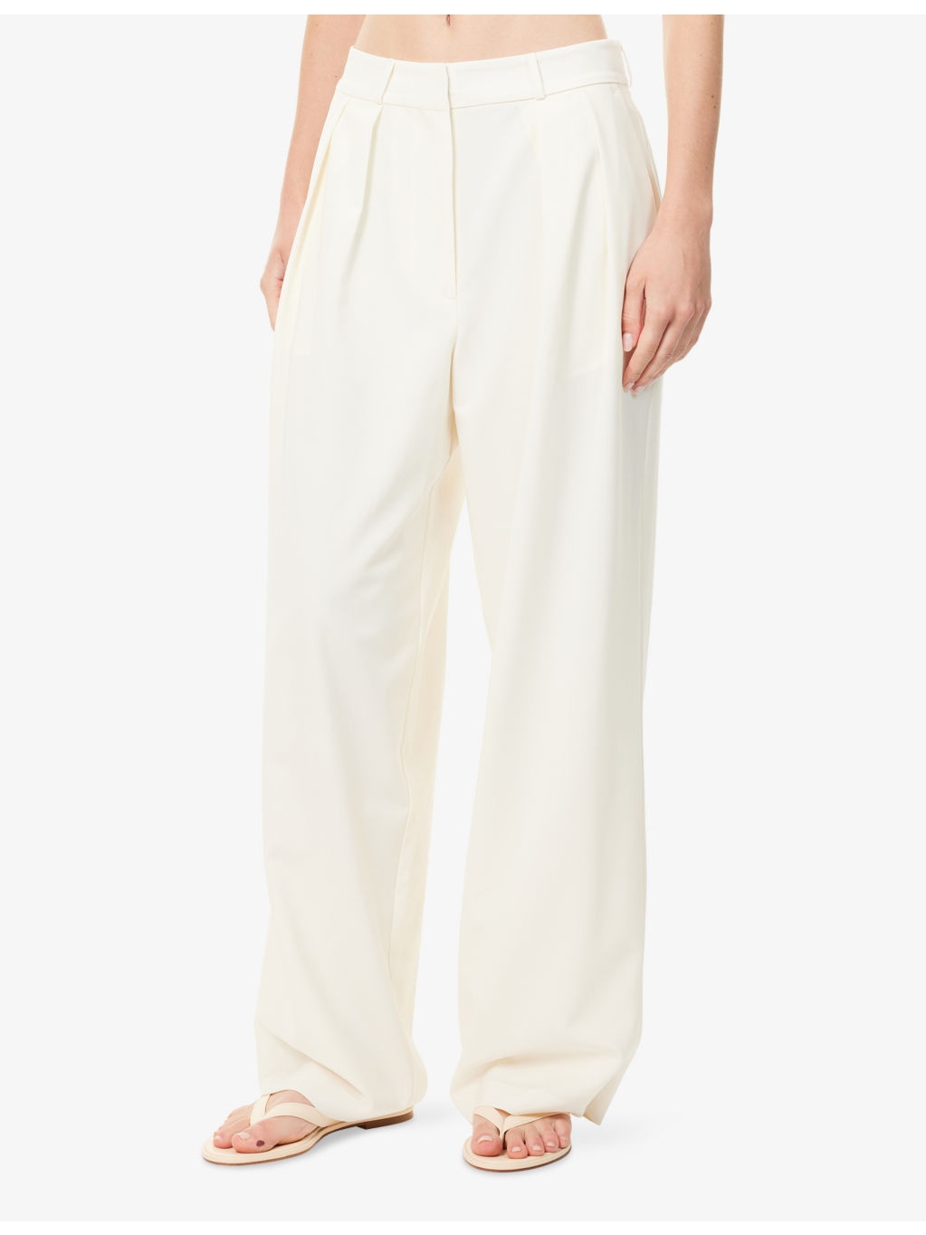 Ripley Pleated Stretch-Woven Trousers - 3