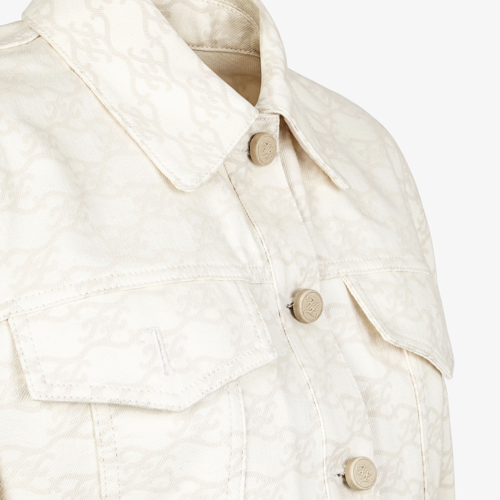 White denim jacket - 3