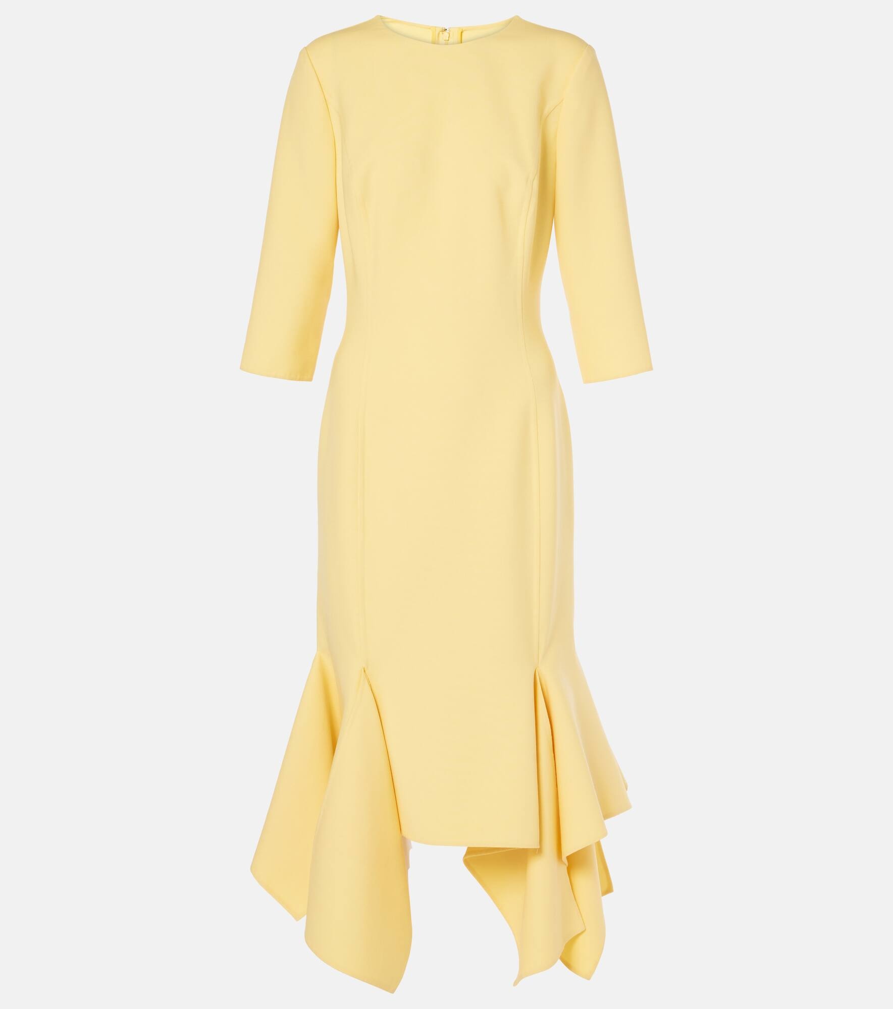 Wool-blend midi dress - 1